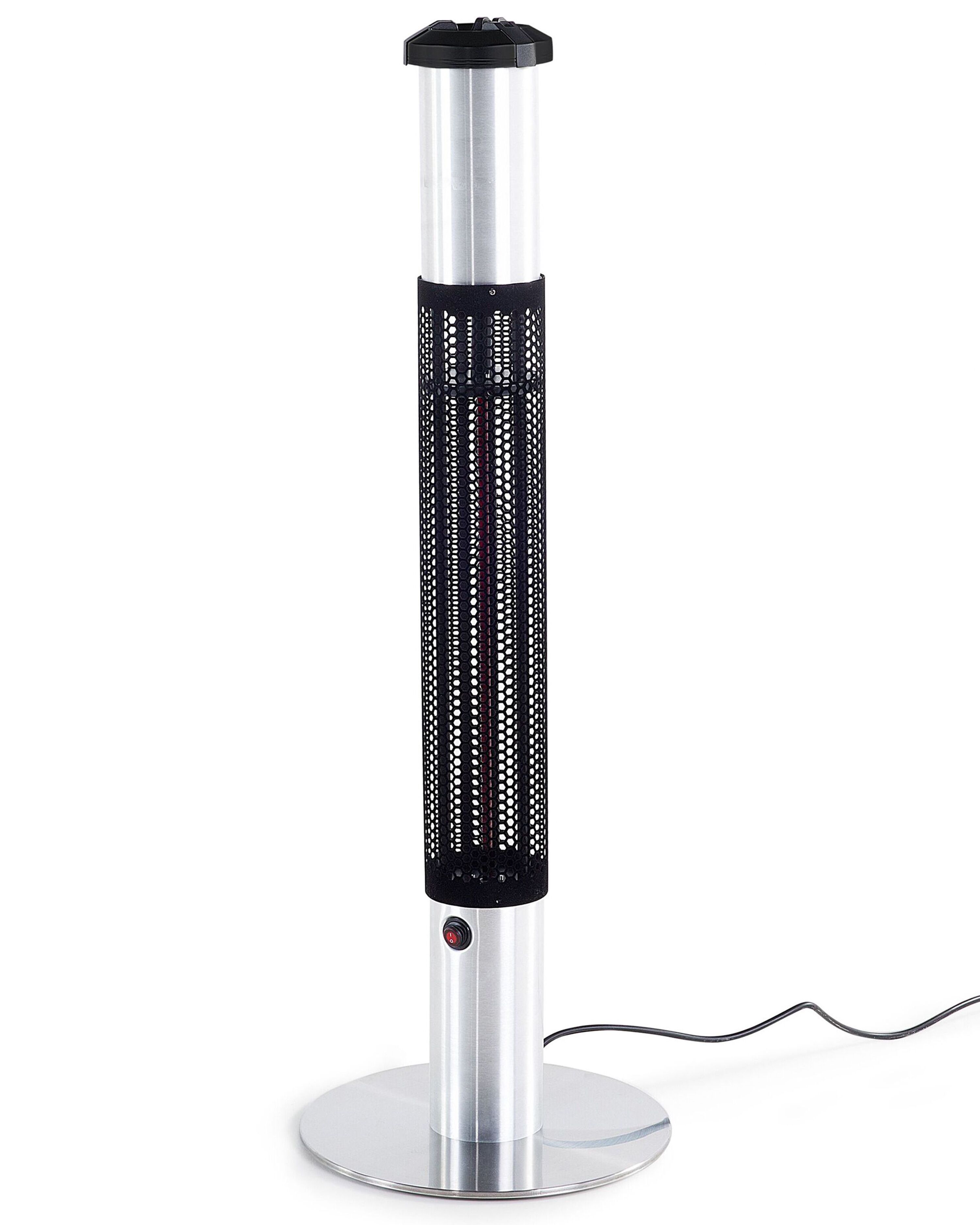 Freestanding Infrared Patio Heater VEZUVIO 1500 W Black