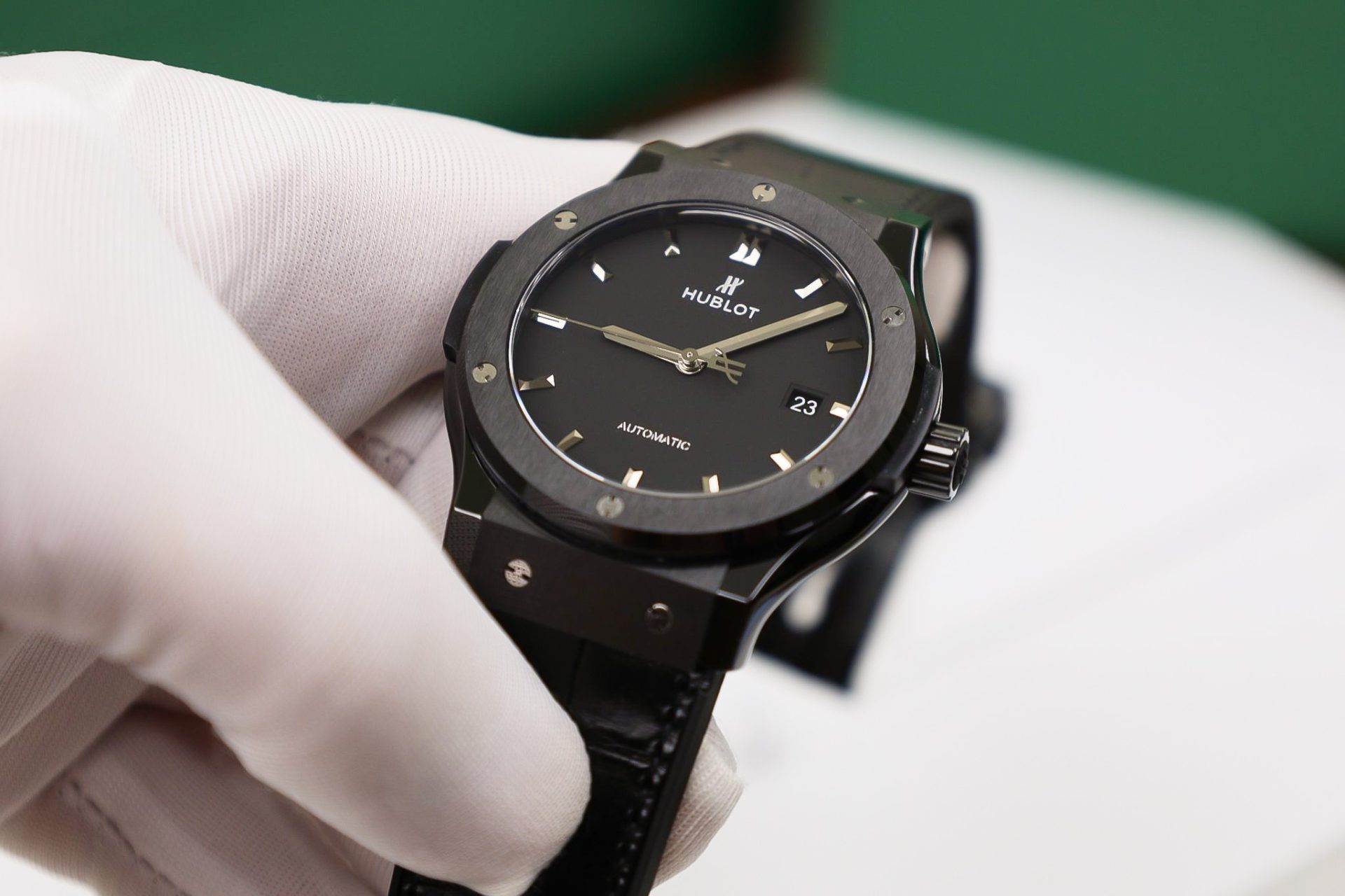 Hublot Replica 1:1 Watch Classic Fusion Black Ceramic SW300 Movement 42mm - Top club