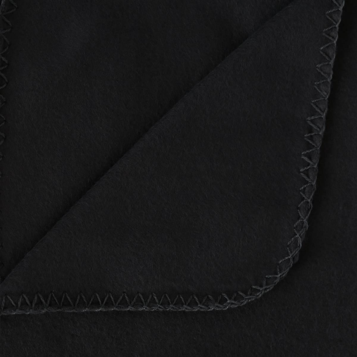 Fleece plaid Black, 125x150 cm