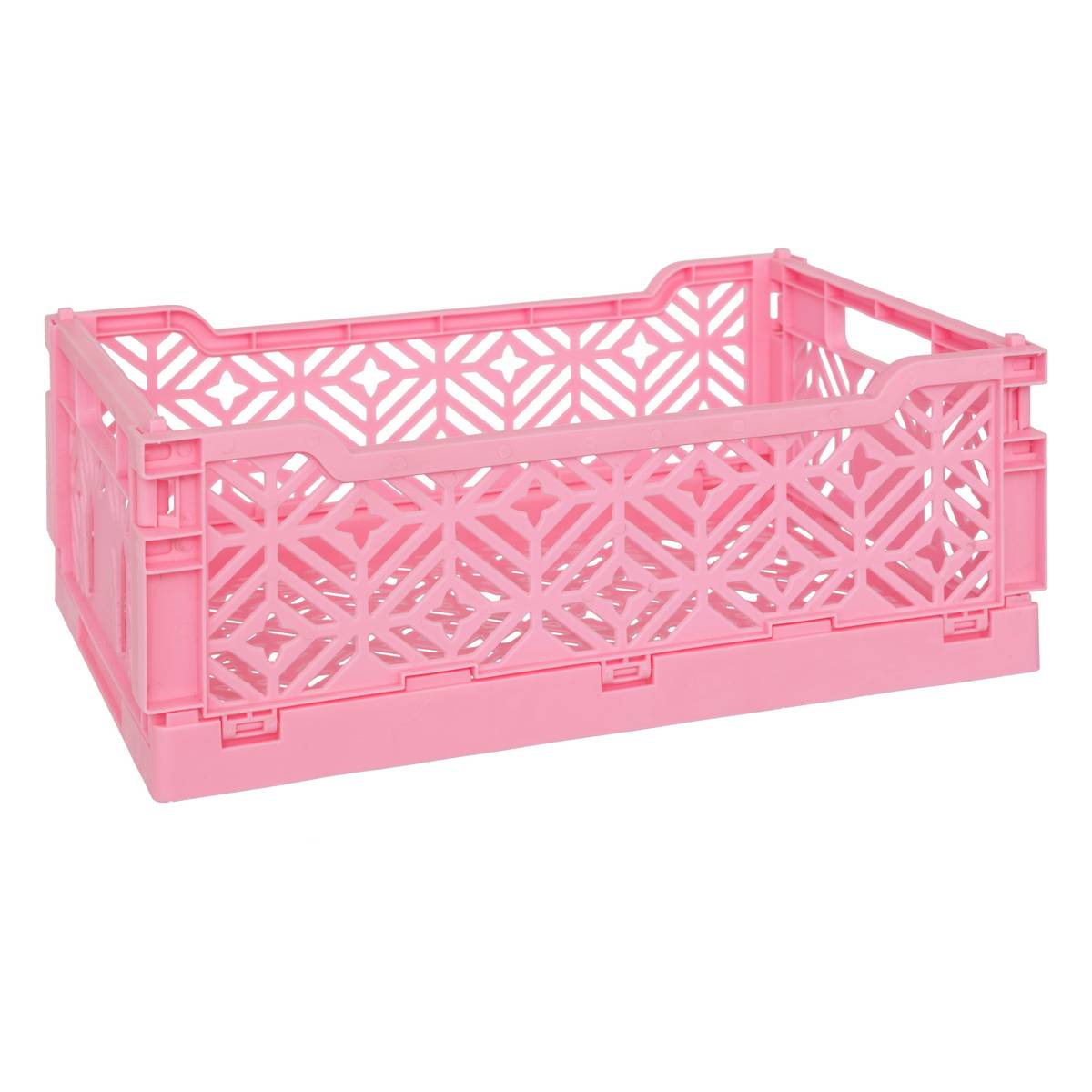 Folding crate "Arry" Rose, 31x20x11.5 cm