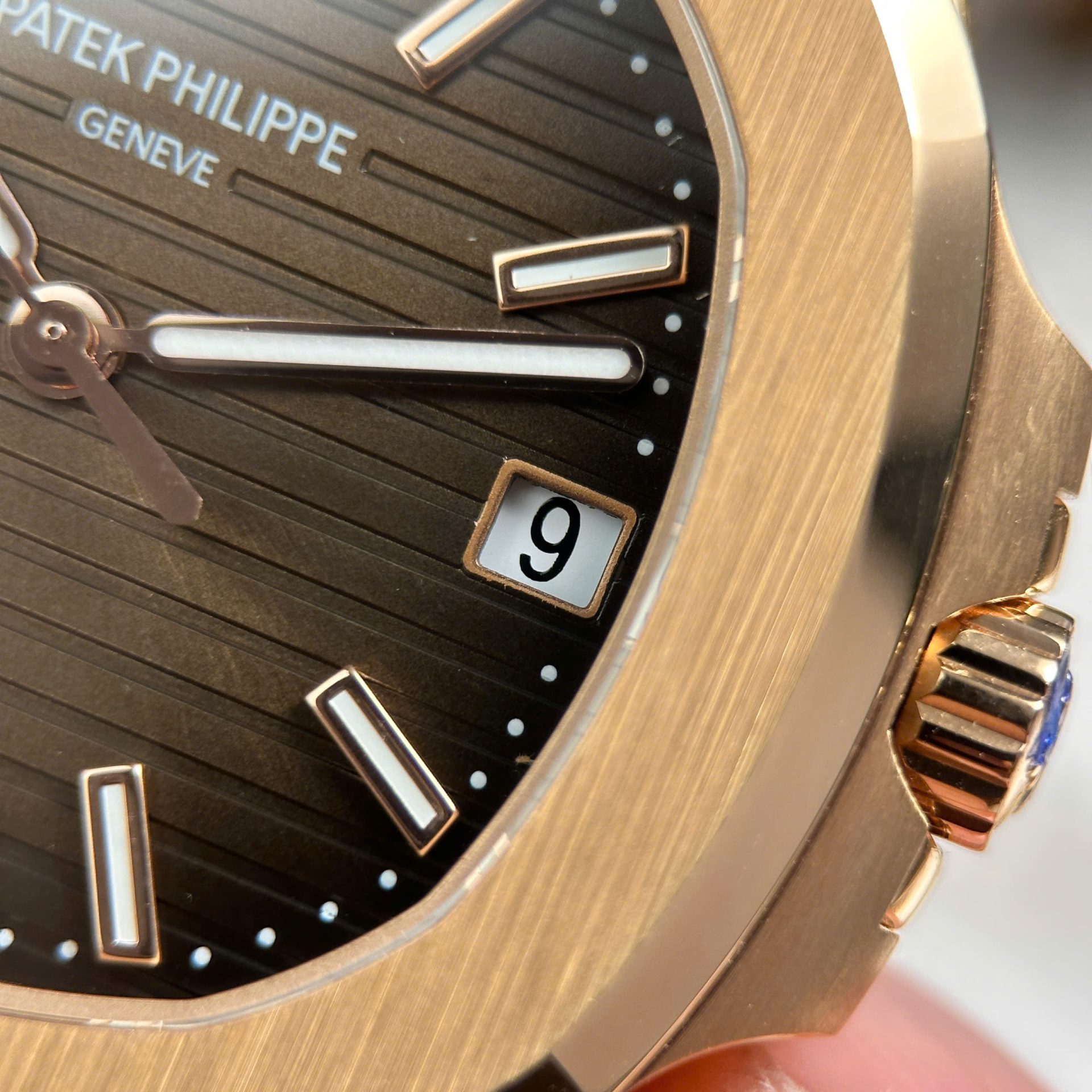 Patek Philippe Nautilus 5711 Brown Dial Copies Watches Automatic Movement BBF Factory 40mm - Top club