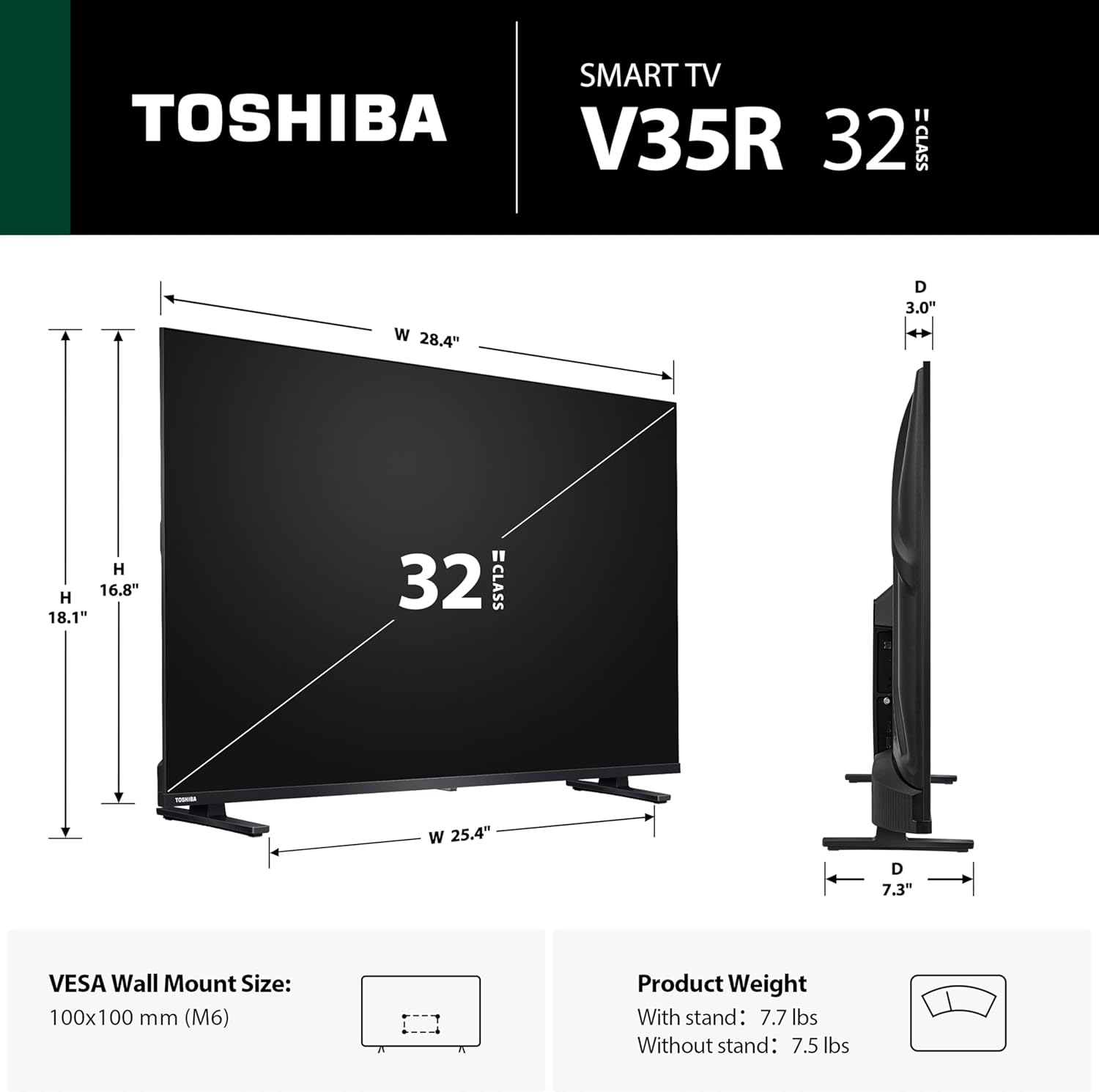 TOSHIBA 32
