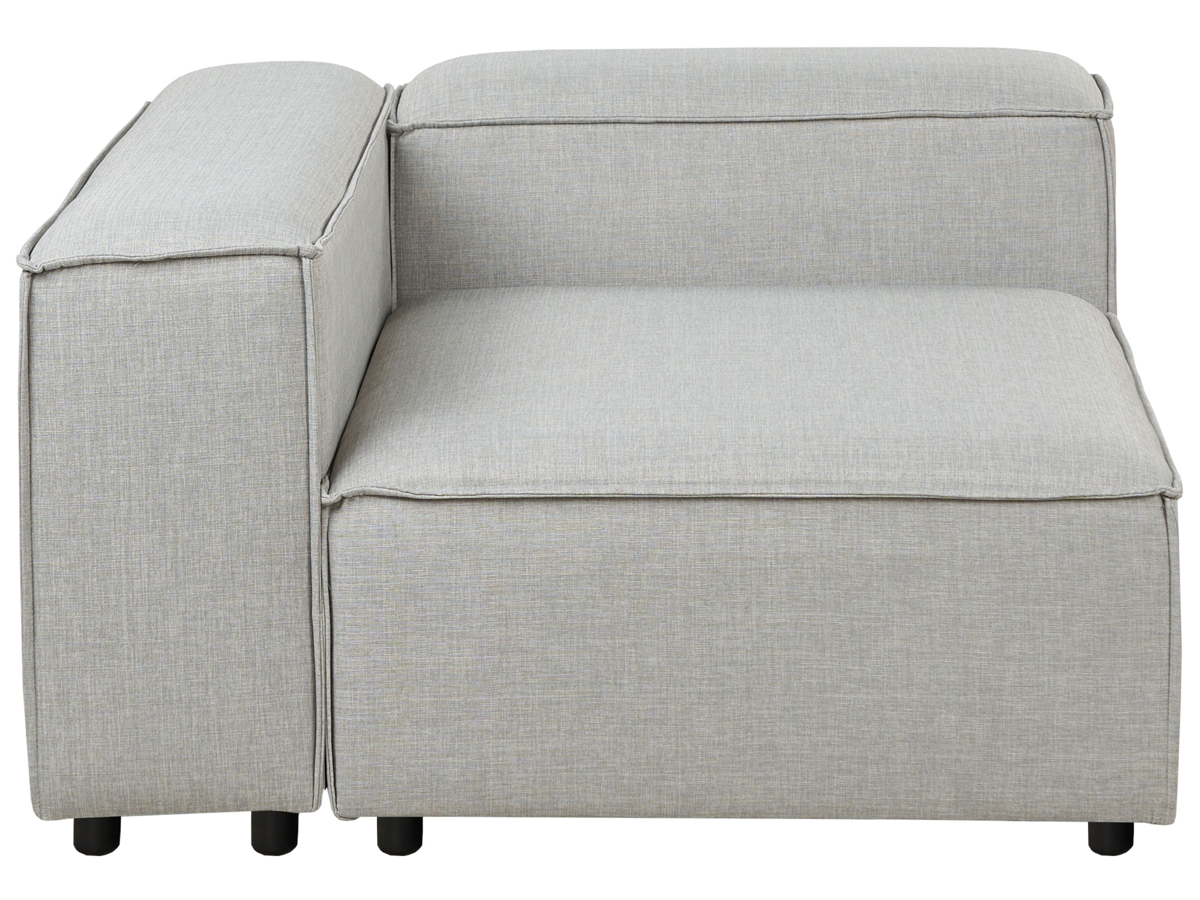Corner Seat ARDAL Fabric Light Grey Right Hand