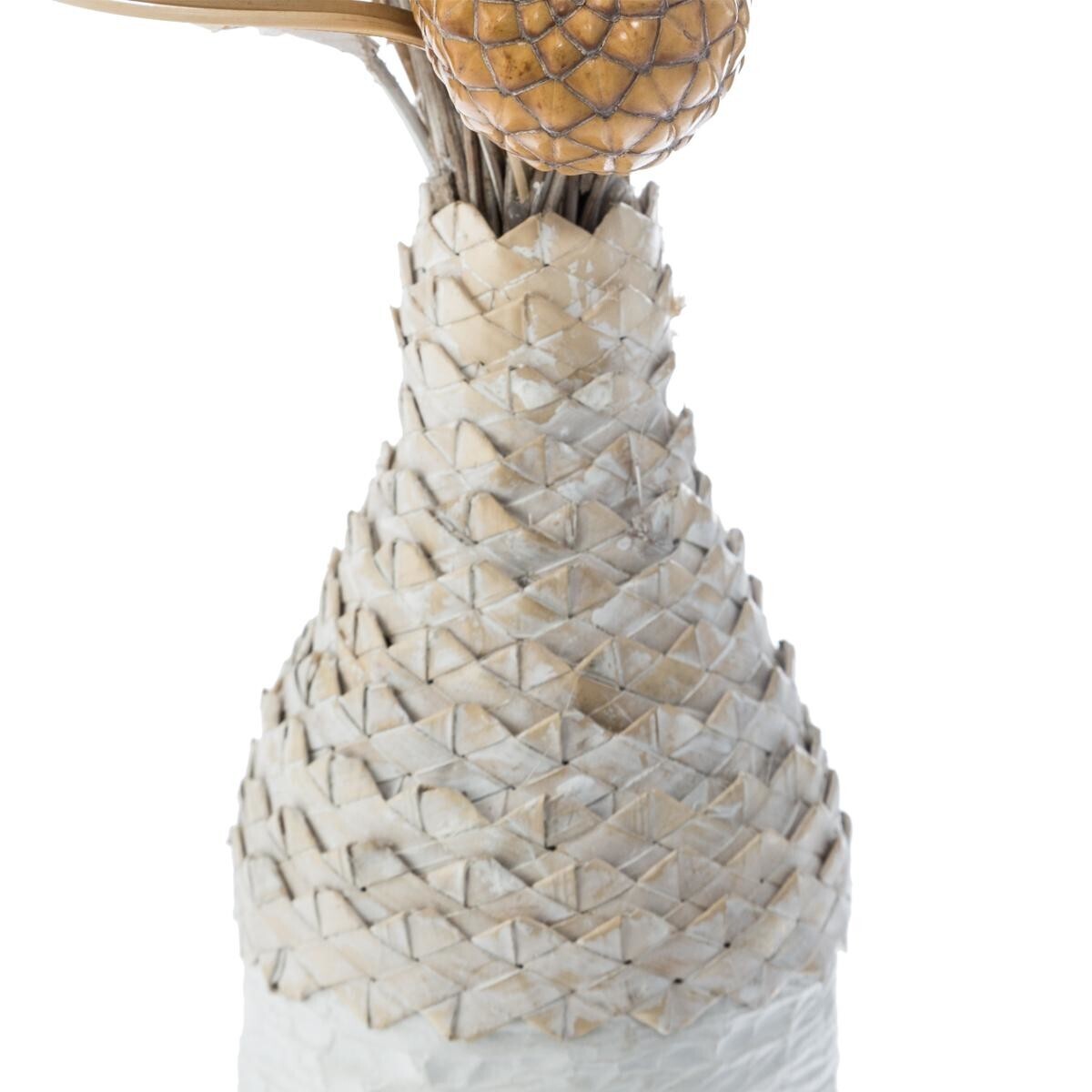 Artificial flower arrangement Wicker vase, H.50 cm