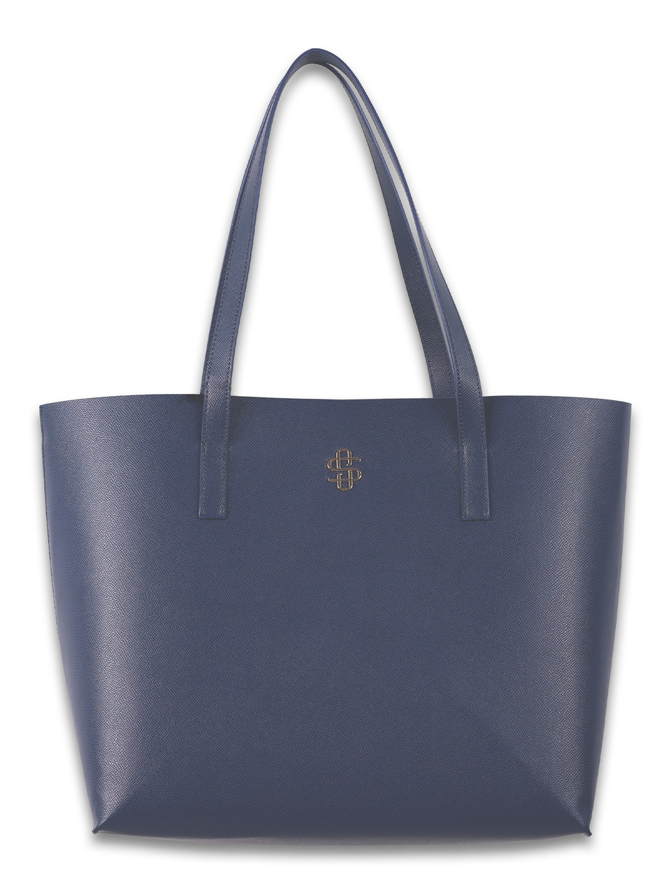 0126-BAG-LTHR-VGN-TOTE-NAVY - Simply Southern Outlet