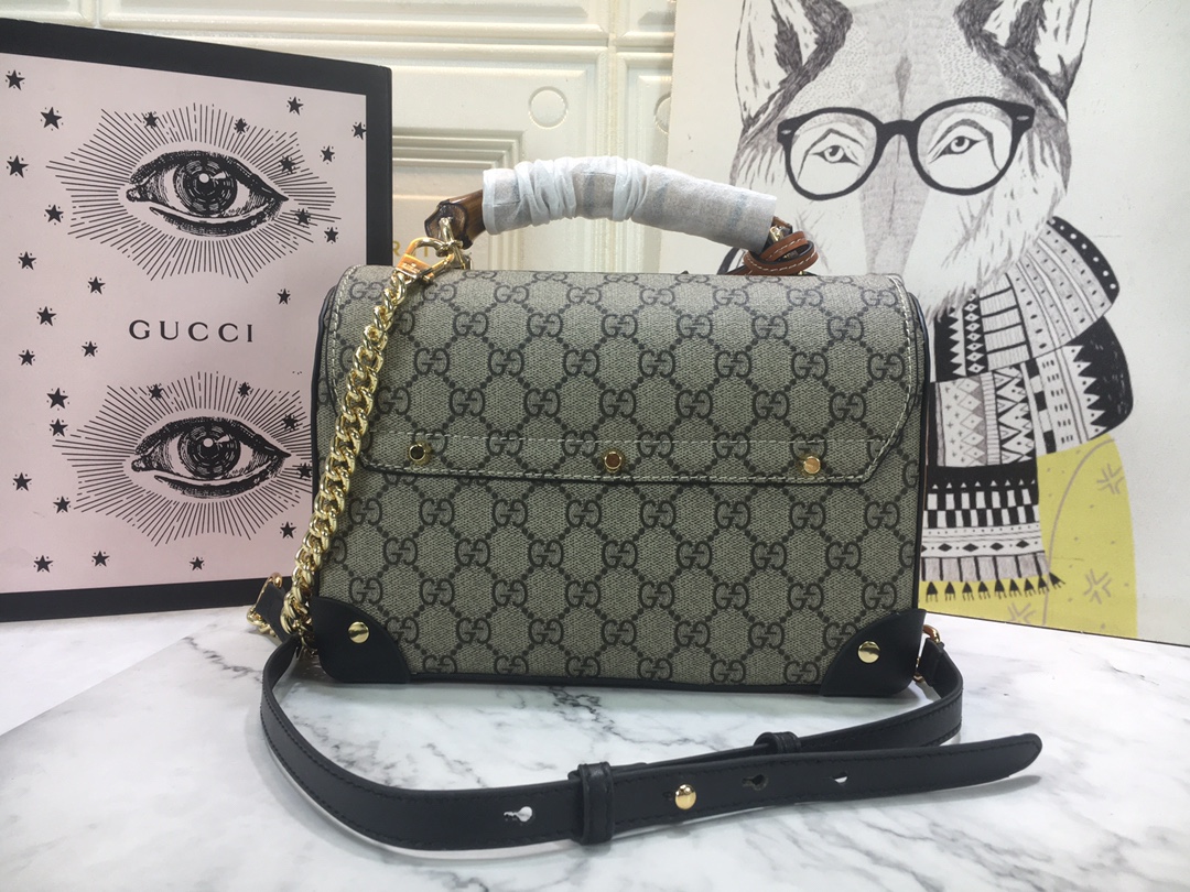 Replica Gucci Padlock Small Bamboo Shoulder Bag 6032211:1High-quality replica