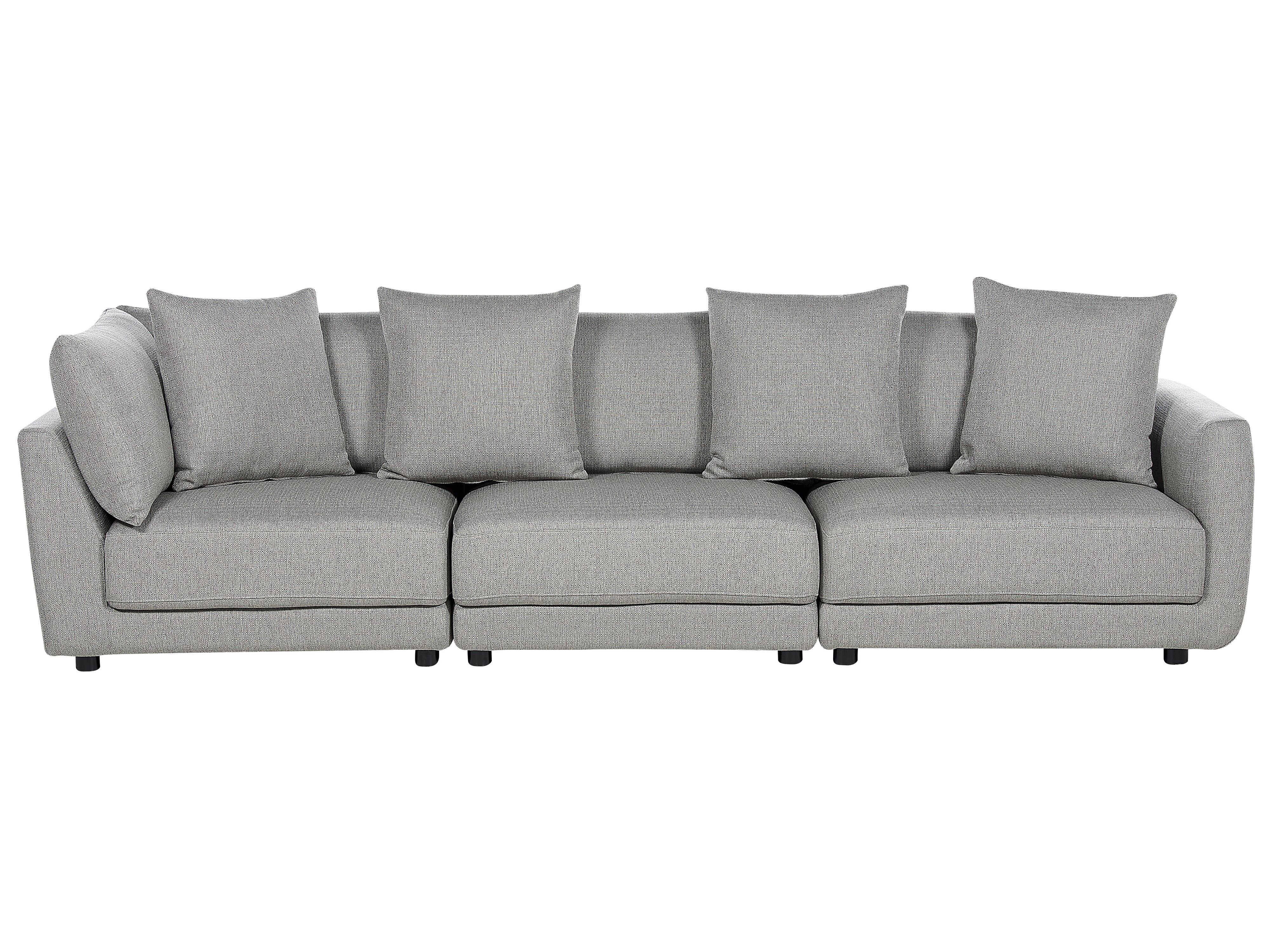 Sofa 3 Seater SIGTUNA Fabric Light Grey