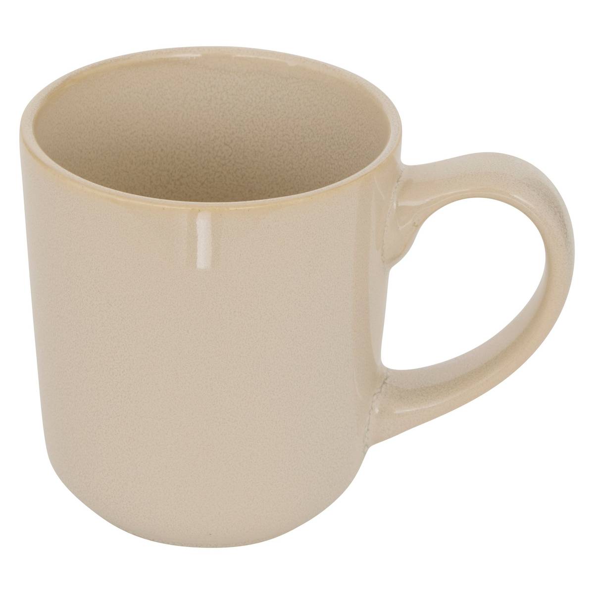 Mug"Unknown Land" Earthenware, 420 ml, Beige