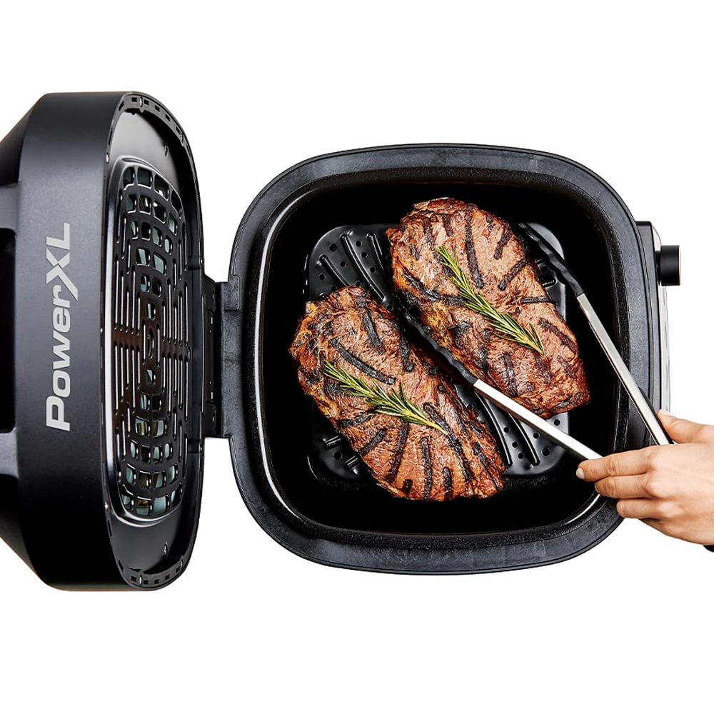 Grill Air Fryer Combo Plus, Indoor Grill / Air Fryer, Stainless Steel - Image 5