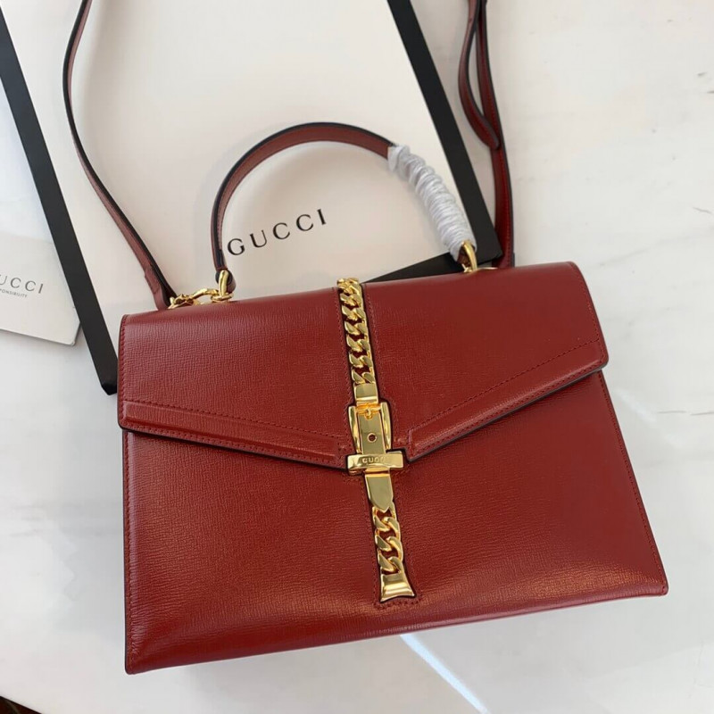 Replica Gucci Sylvie 1969 Small Top Handle Bag 6027811:1High-quality replica