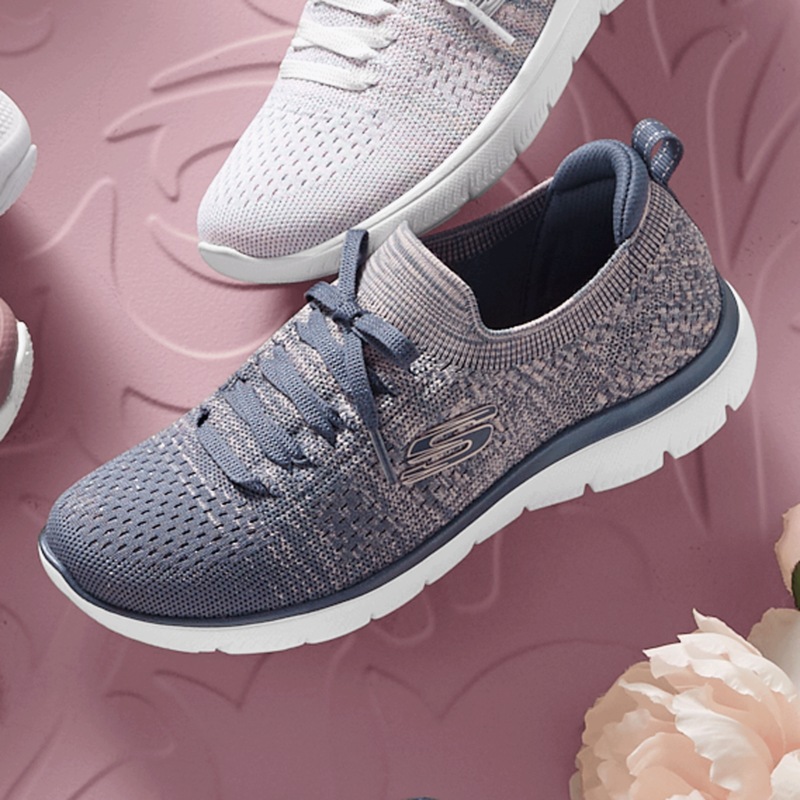 Skechers Women's Summits - Sweet Glow Shoe - MIDNIGHT VELVET CATALOG