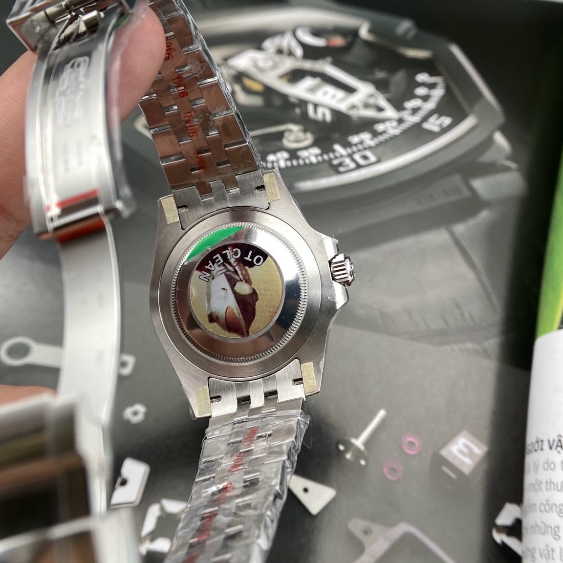 Rolex GMT-Master II 126710BLRO Replica 1:1 Watch Pepsi Clean 40mm - Top club