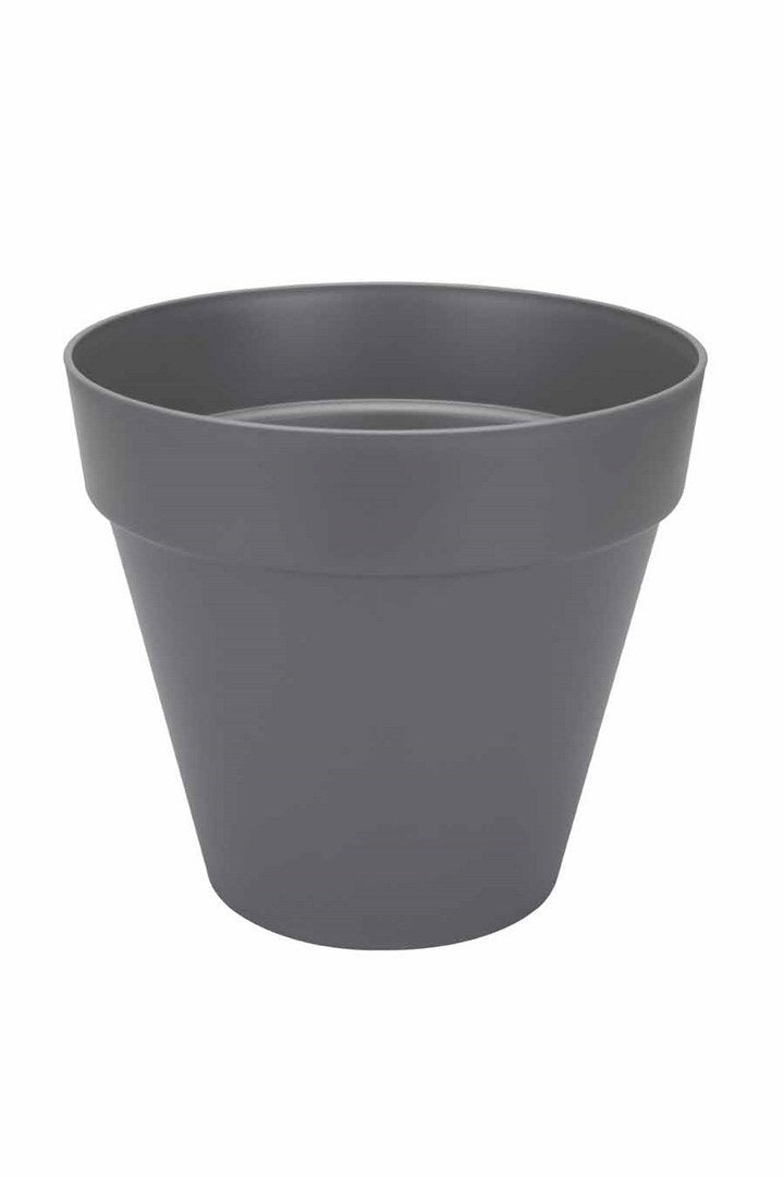 elho Loft Urban Round Bloempot 60 cm met Wielen - 100% gerecycled kuns