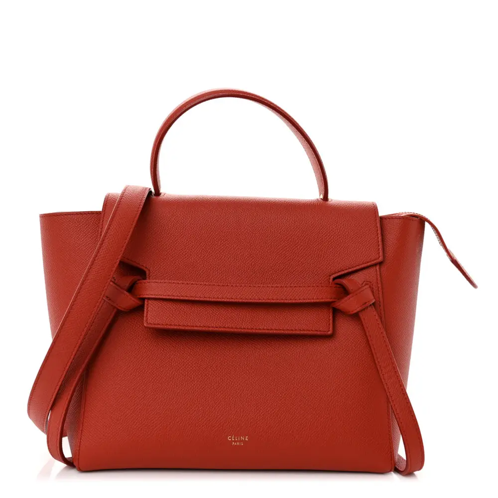 Replica Handbags – Celine Fox Red Micro Belt Bag Review1:1High-quality replica