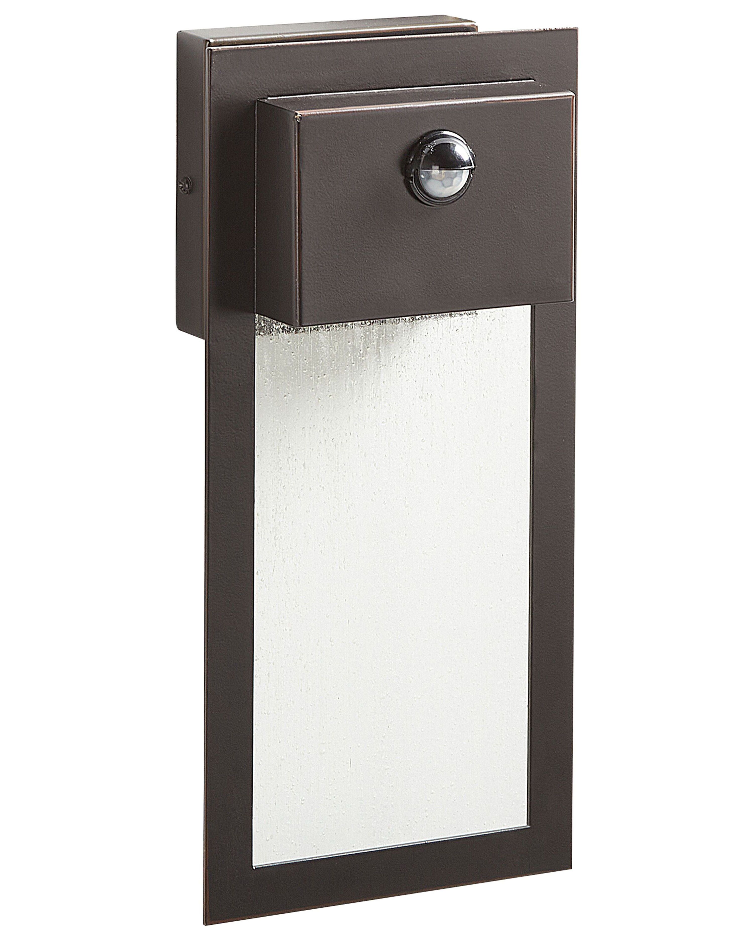 Outdoor LED Wall Light ELLIOT with Motion Sensor Black