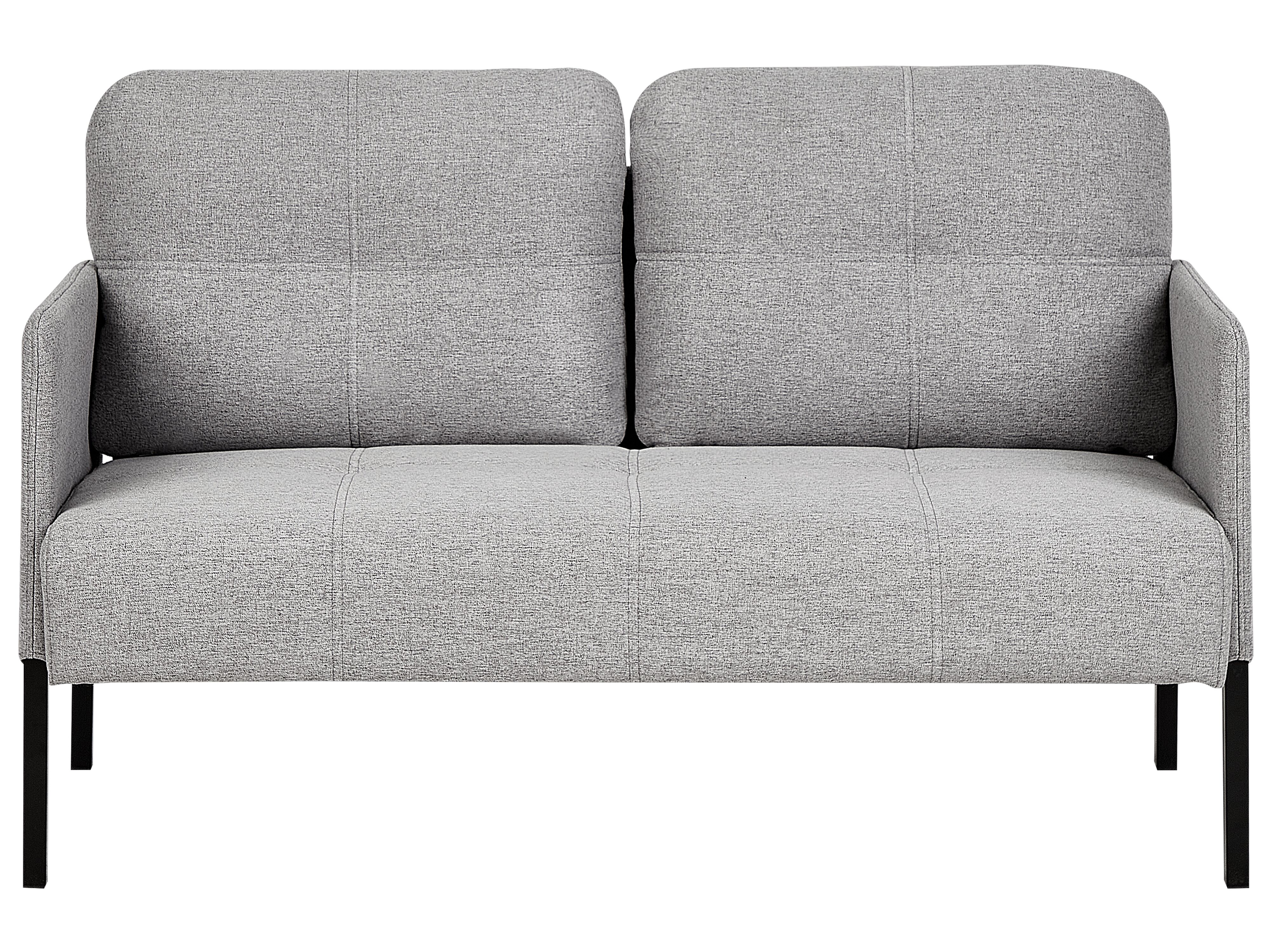 Sofa 2 Seater LAHTI Fabric Grey