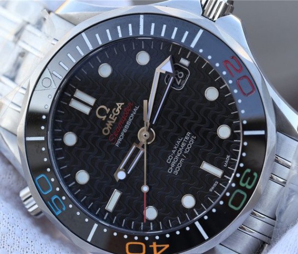 Replica Omega OMF Seamaster 300M Chronometer SS Rio 2016 SS Bracelet A2824 - Top club