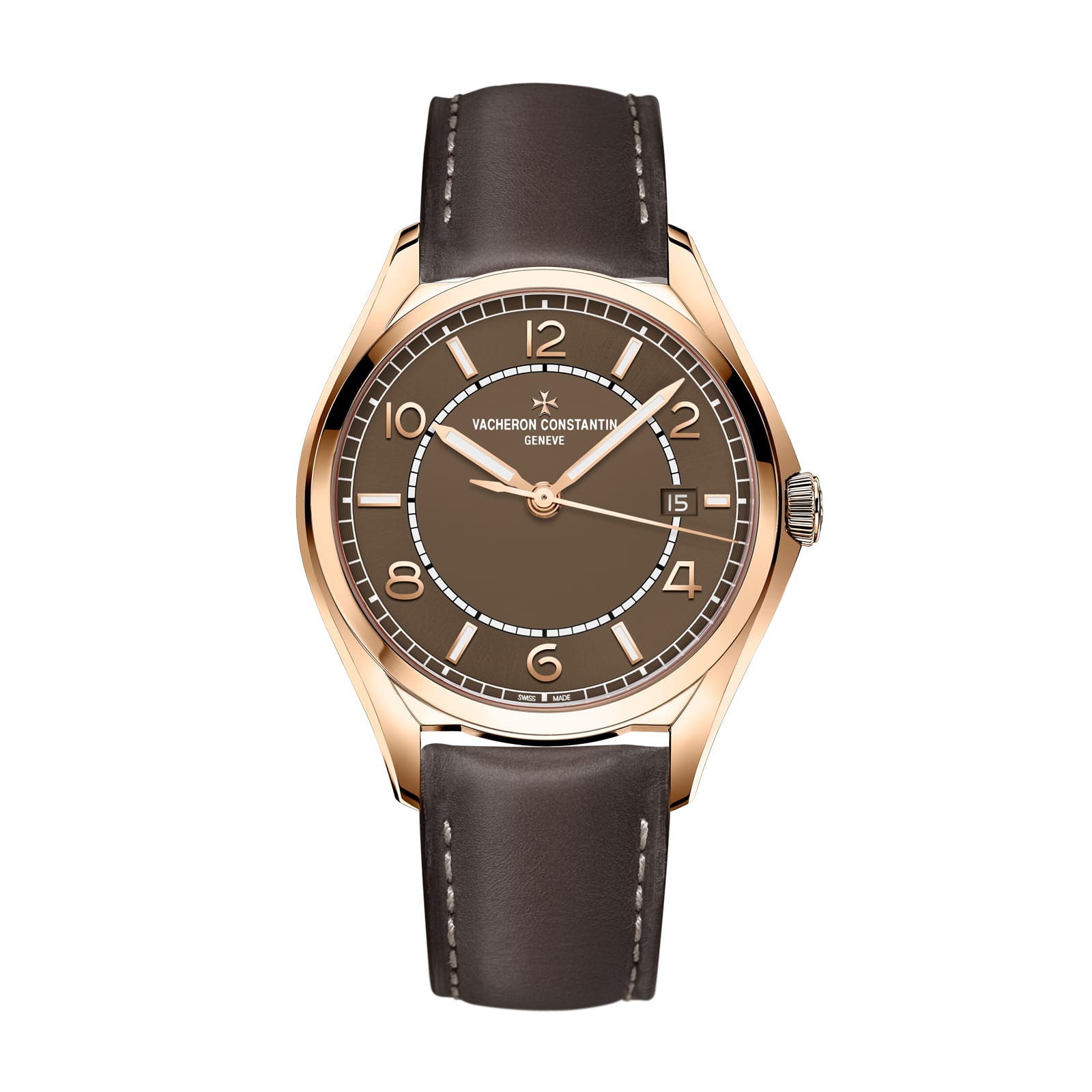 Replica Watches Fake Vacheron Constantin Fiftysix self-winding 40 MM PINK GOLD(1:1 replica) - Elite Watch Atelier
