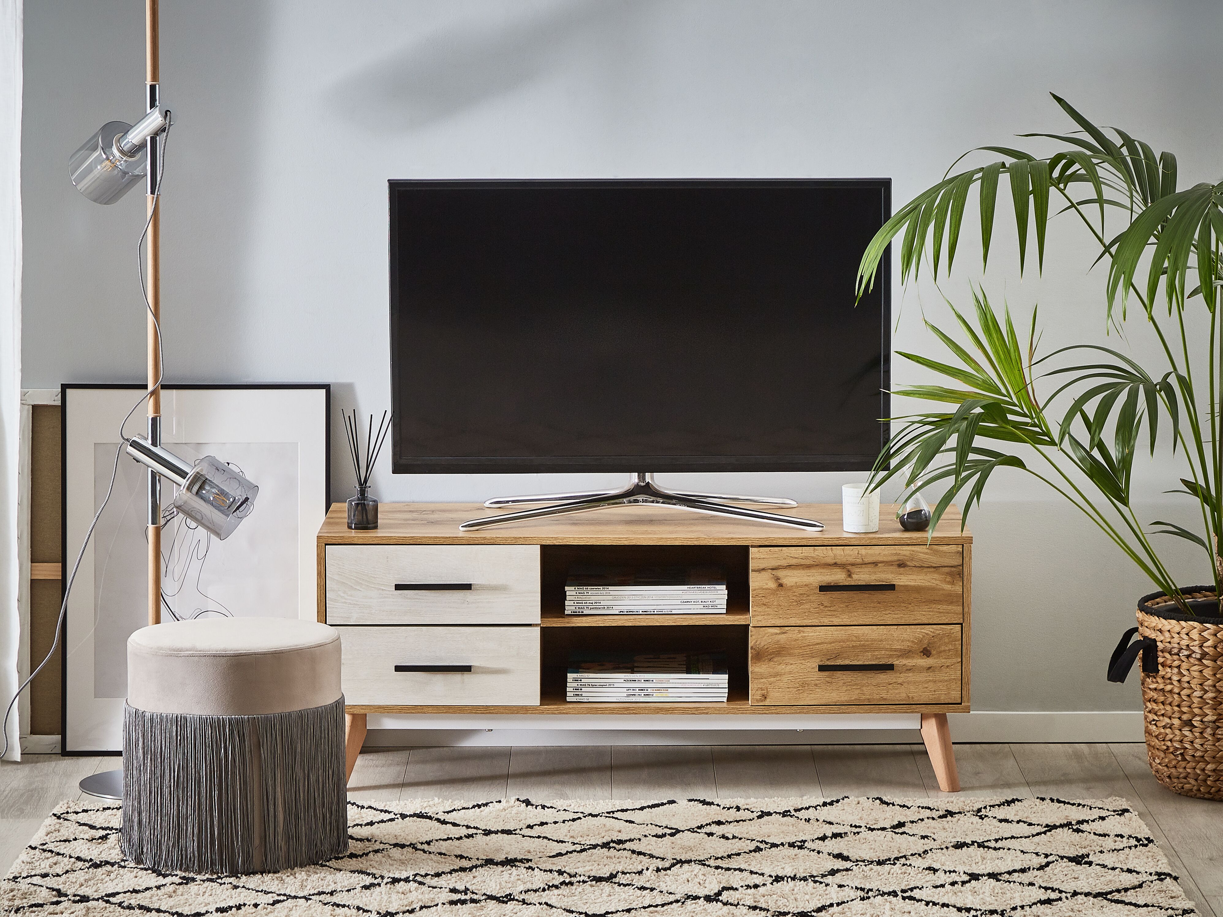 TV Stand FLORIDA Light Brown