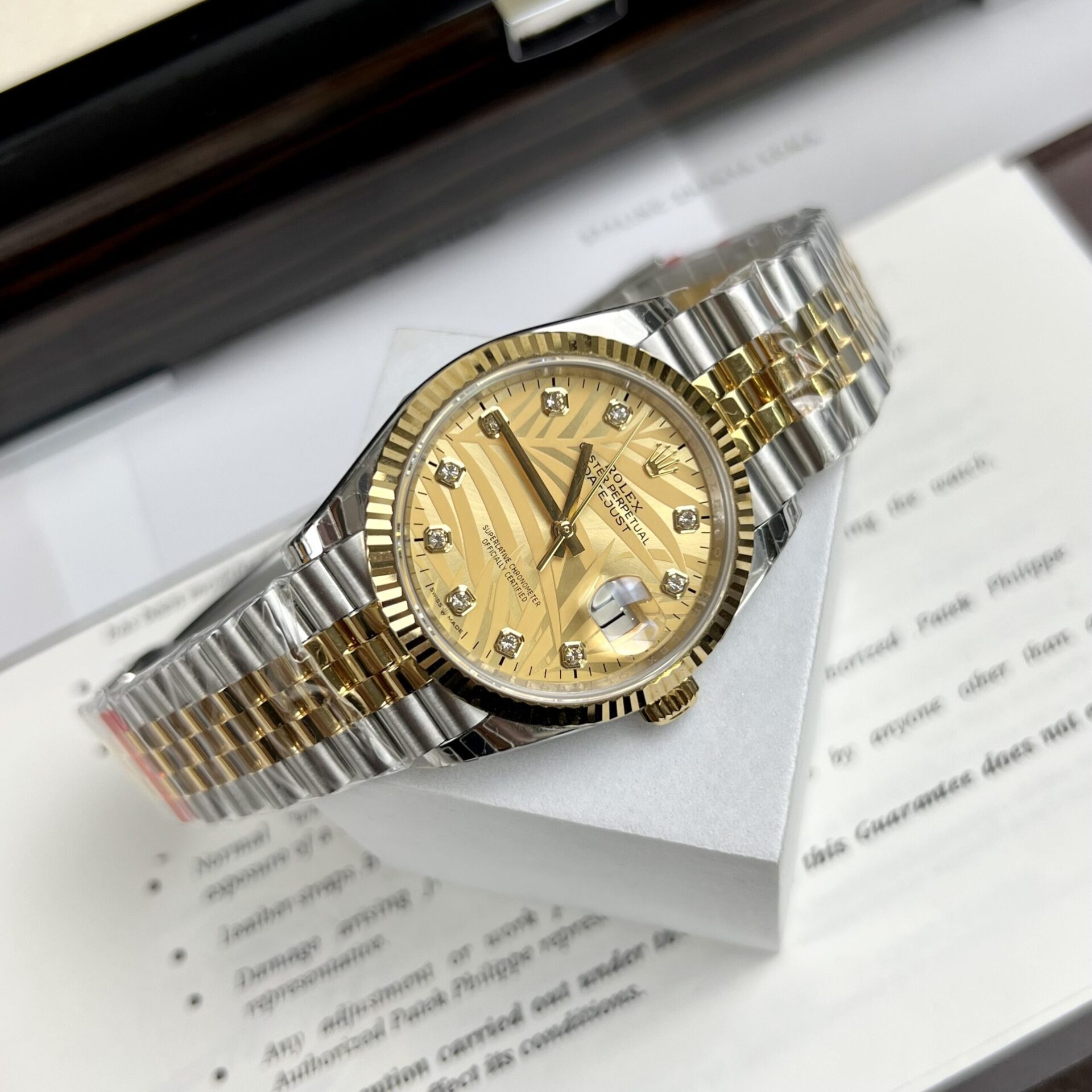 Rolex DateJust Fake Watch Demi Gold Jubilee Strap EW Factory 36/41mm - Elite Watch Atelier