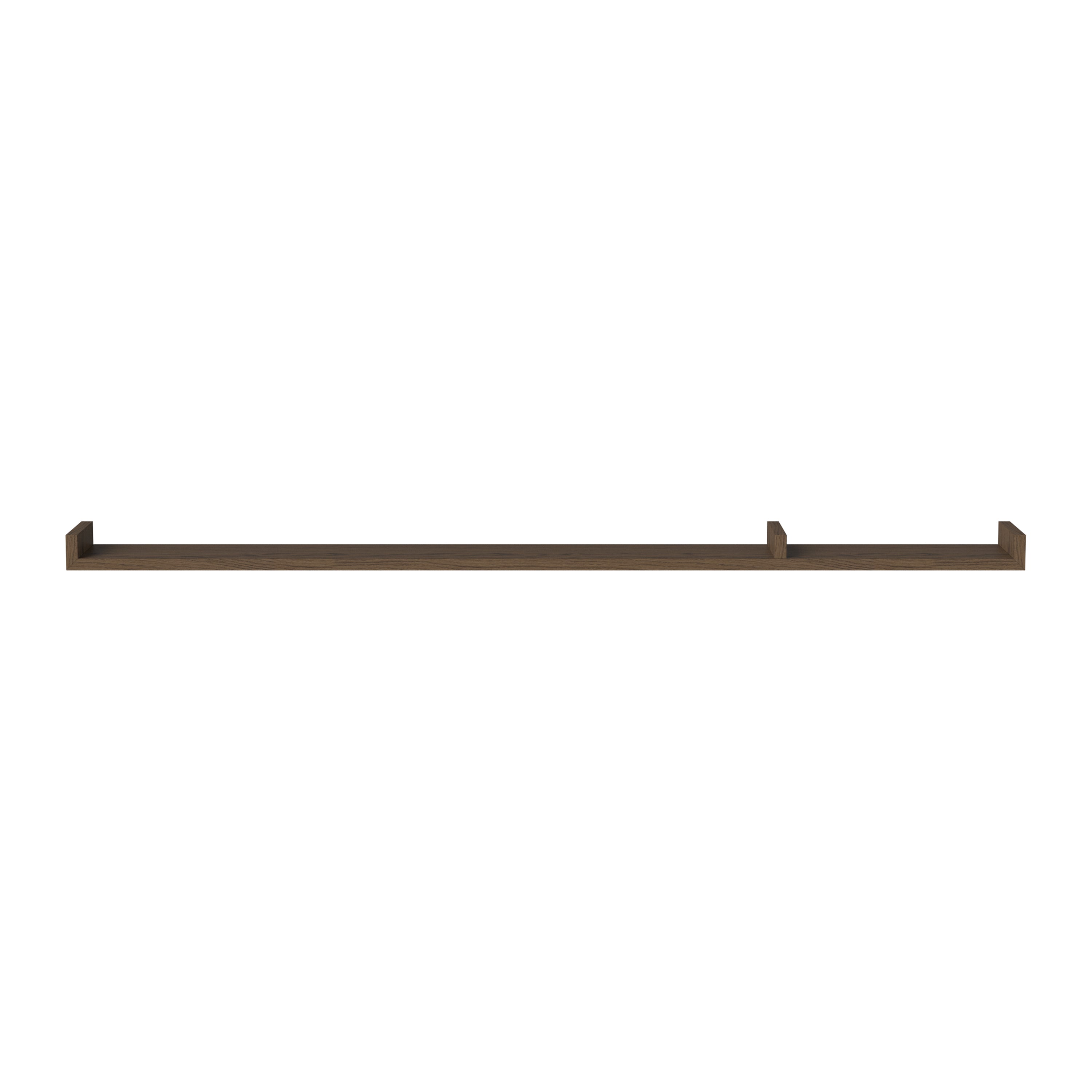 Bolia Display Wandplank B 157 cm - Asymmetrisch Rechts - Donker Eiken