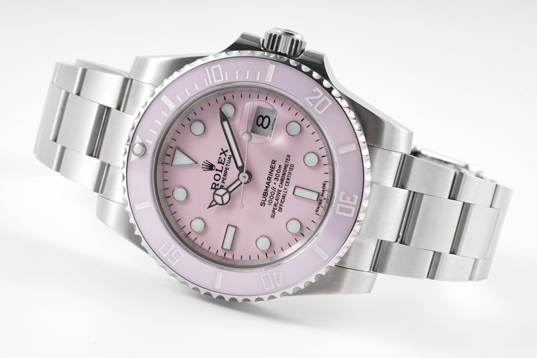 Rolex Submariner - Women's Pink - 40MM(1:1 replica) - Elite Watch Atelier