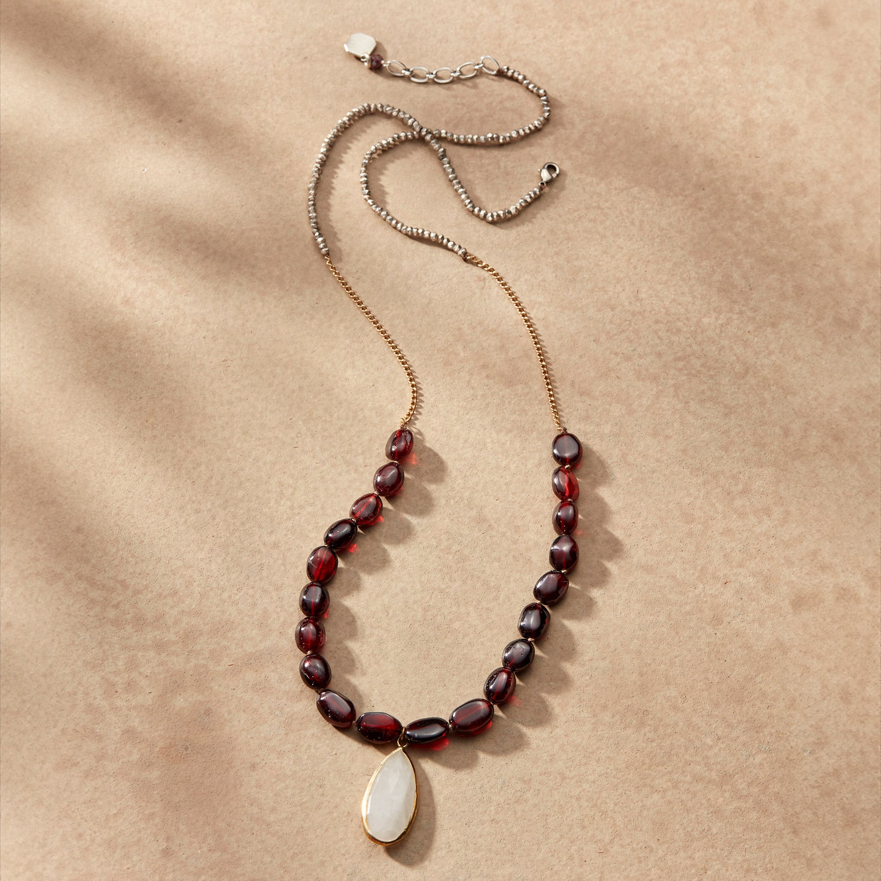 Renaissance Garnet Necklace - Sundance Clothing