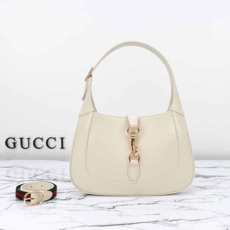 Replica Gucci G Jackie Small Patent White1:1High-quality replica