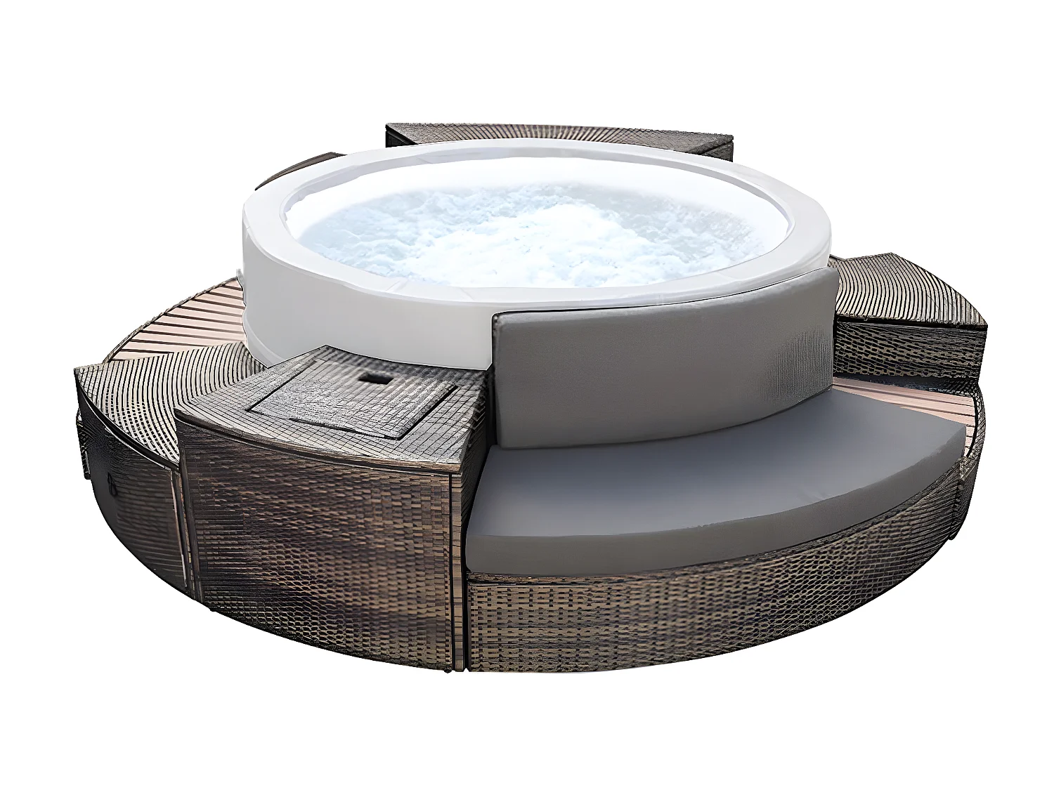 Mobilier 5 modules pour spa portable semi-rigide Vita Premium - Netspa