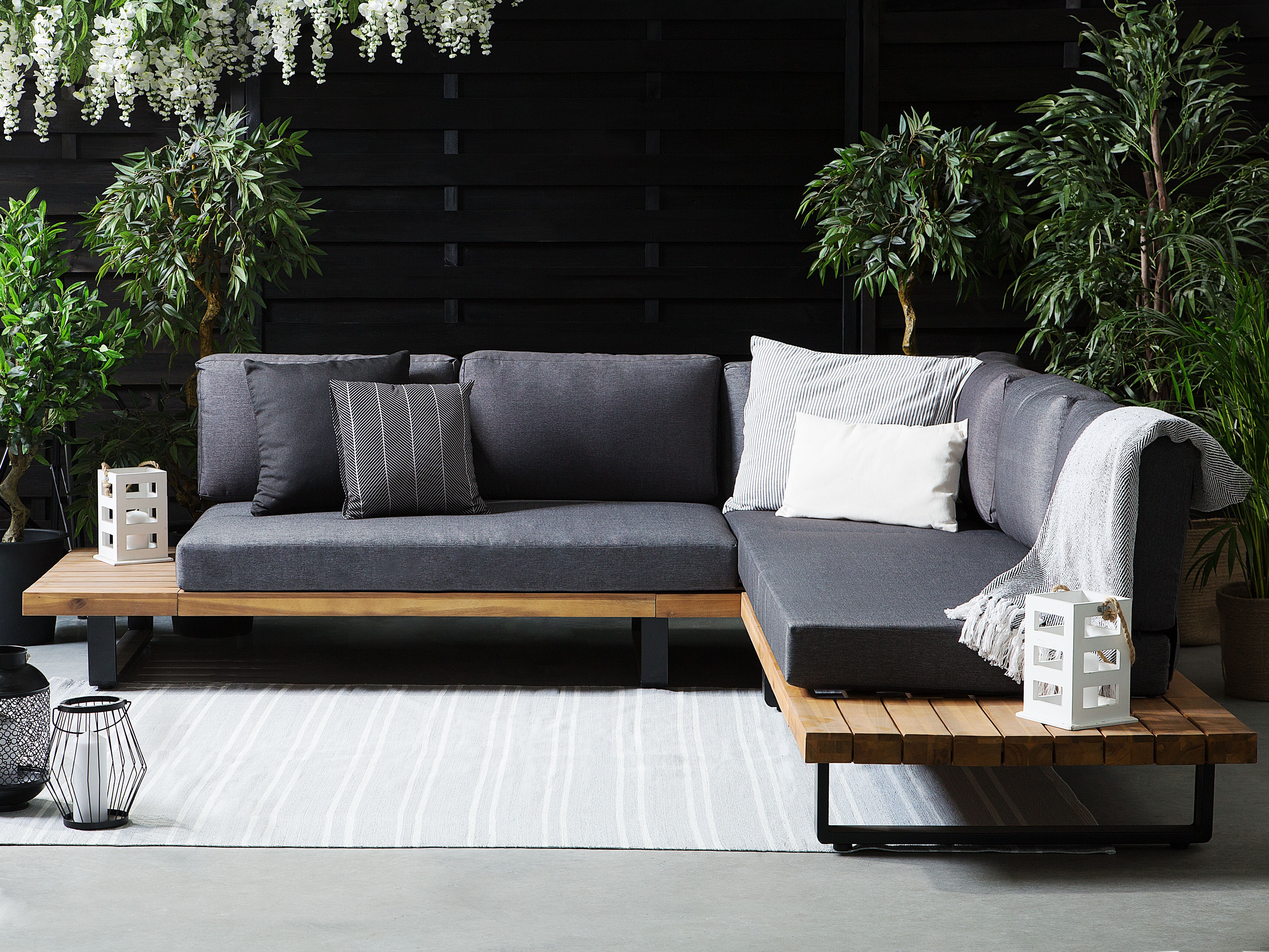 Outdoor Cushion Cover Set MYKONOS Grey