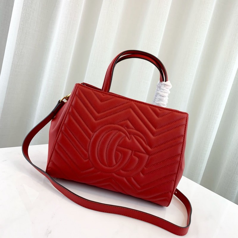 Replica Gucci Gg Marmont Small Matelasse Top Handle Bag 4480541:1High-quality replica