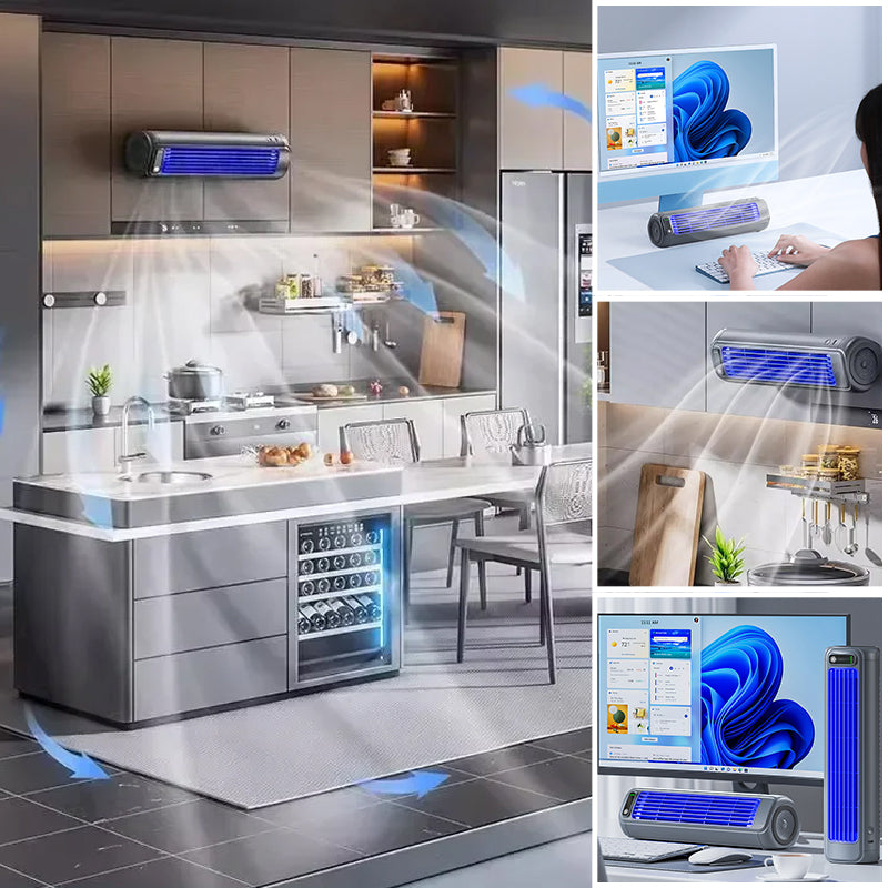 Compacte Draagbare Airconditioner met Snelle Koeling en Lange Batterijduur