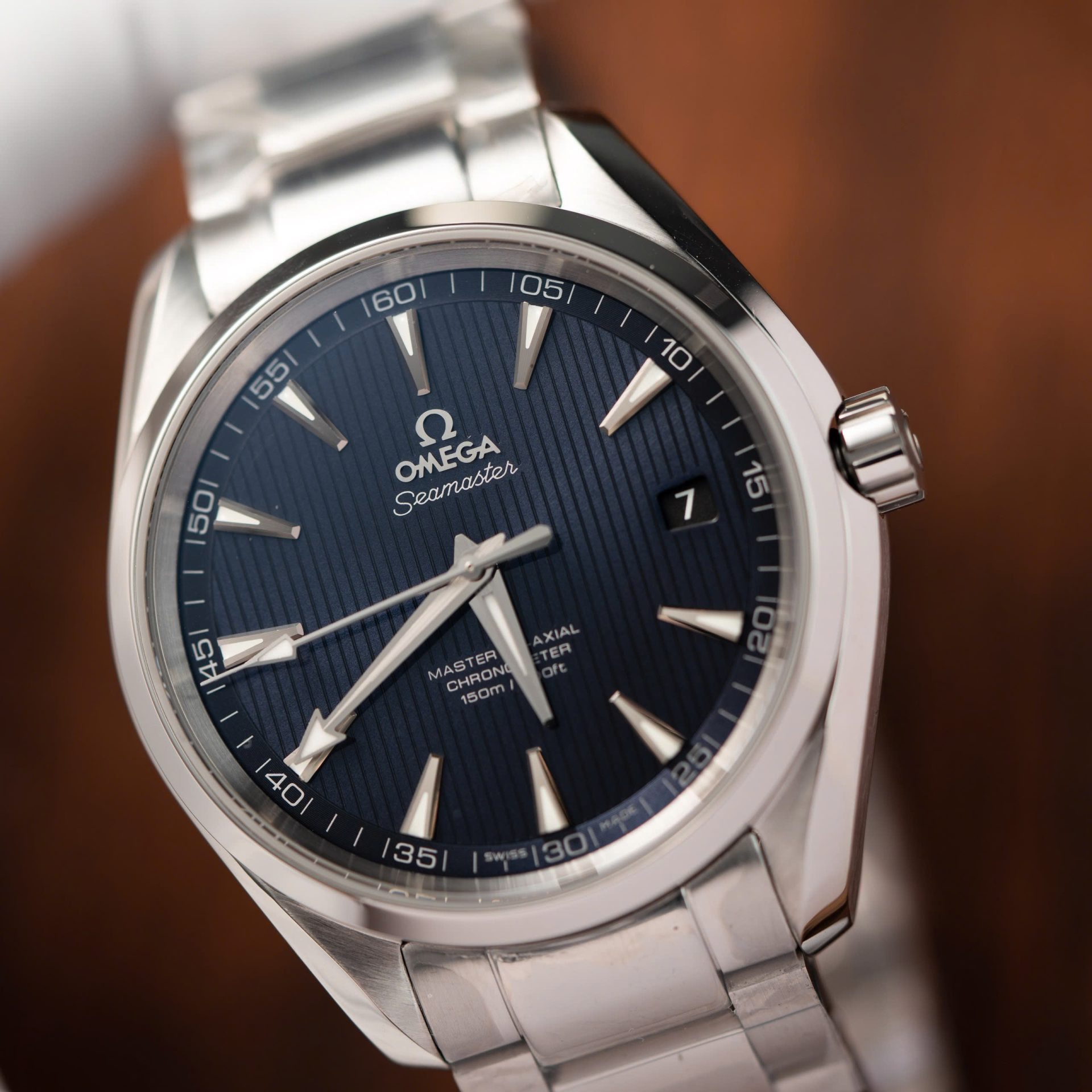 Omega Seamaster Aqua Terra Replica Watch Black Dial VS Factory 41mm - Elite Watch Atelier