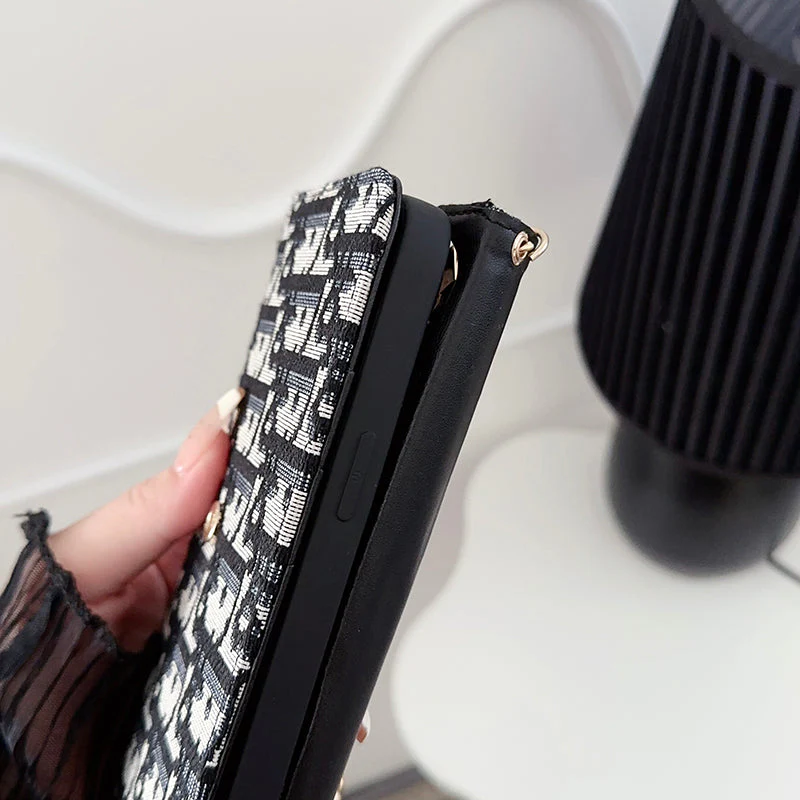 CD Bag Scarves Chain iPhone Case - Wholesale & Influencer