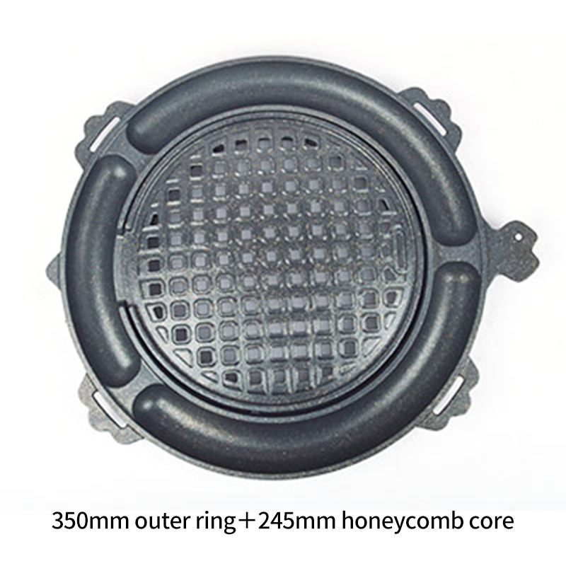 Hot Sale Aluminum Roasting Egg Cake Cheese Grill Pan for BBQ Restaurant