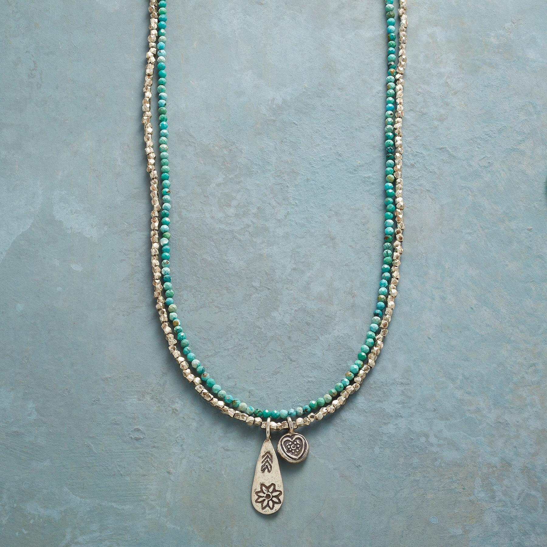 Daisy Droplet Necklace - Sundance Clothing