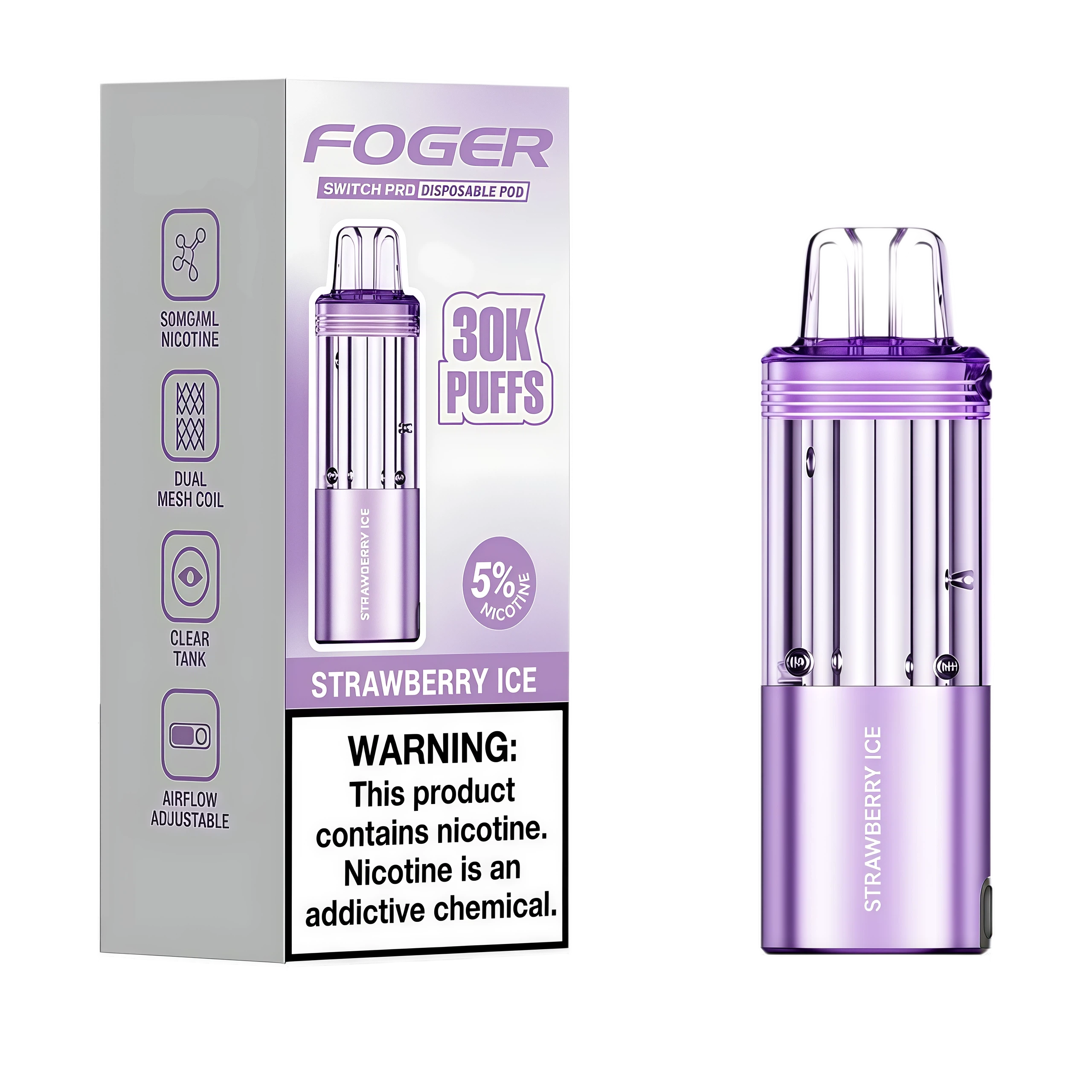 Strawberry Ice - foger-pod