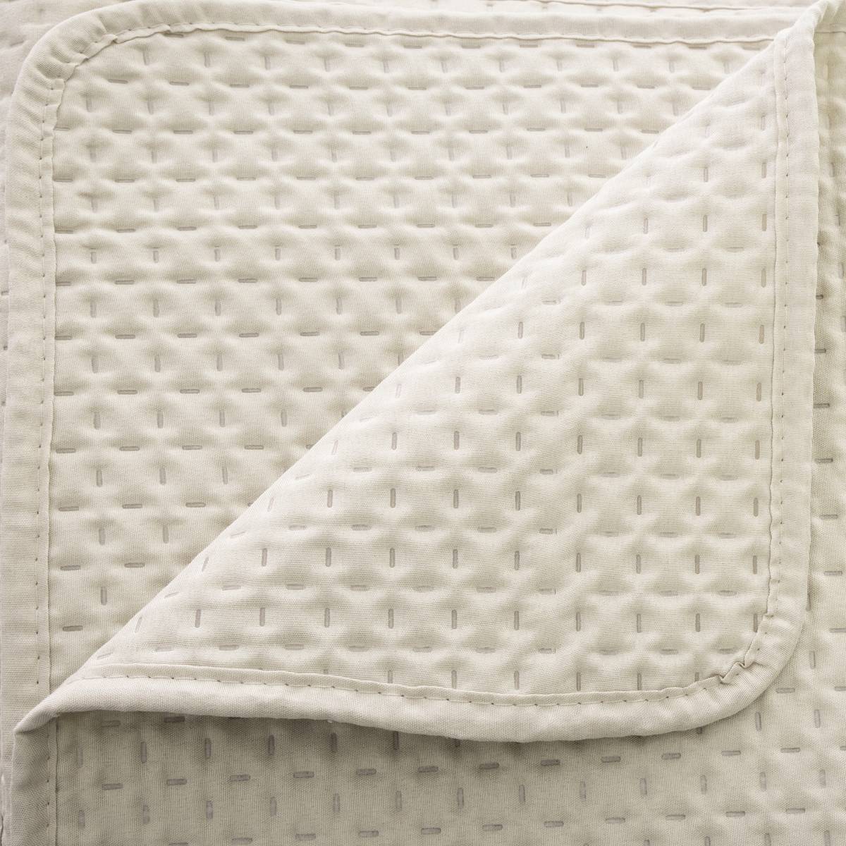 Bedspread "Dolce" Beige Linen, 260x240 cm