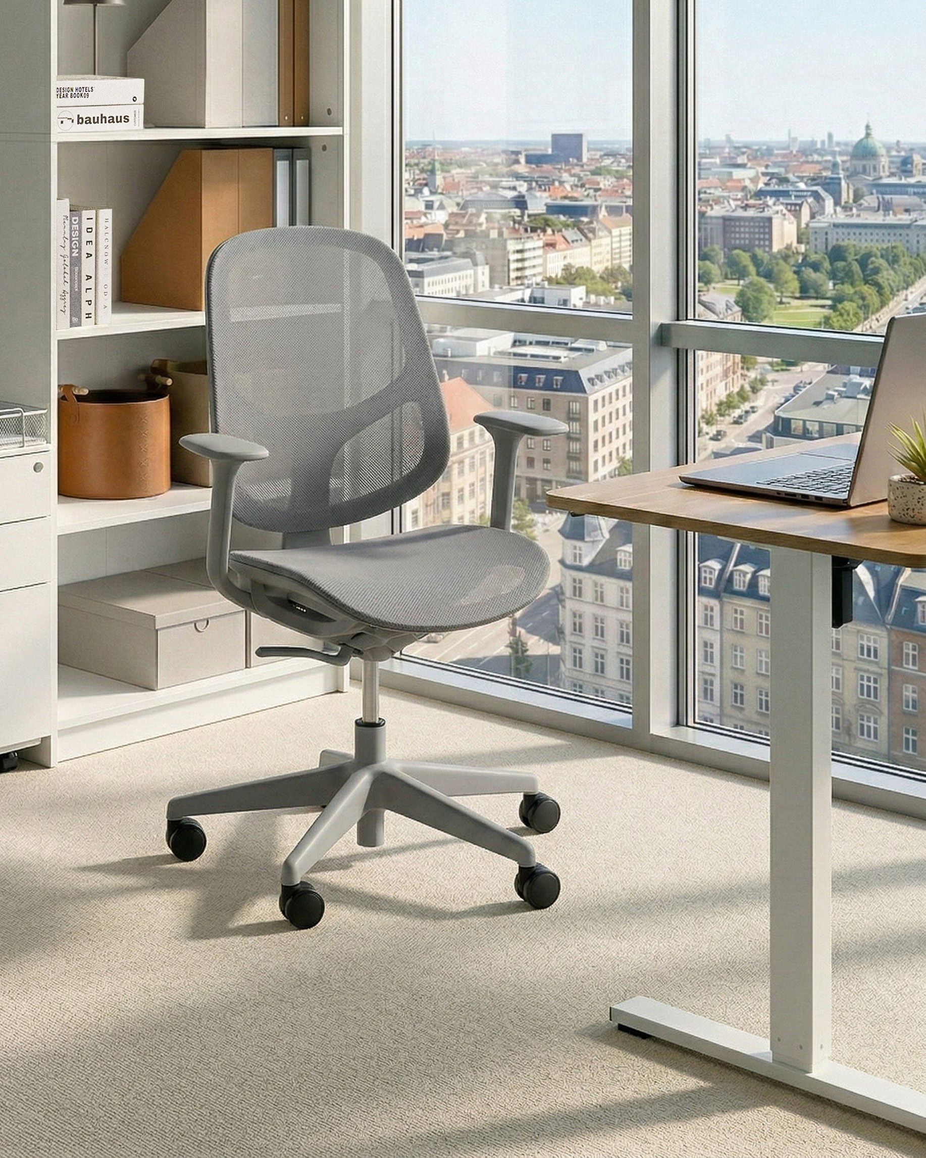 Office Chair AERI Light Grey