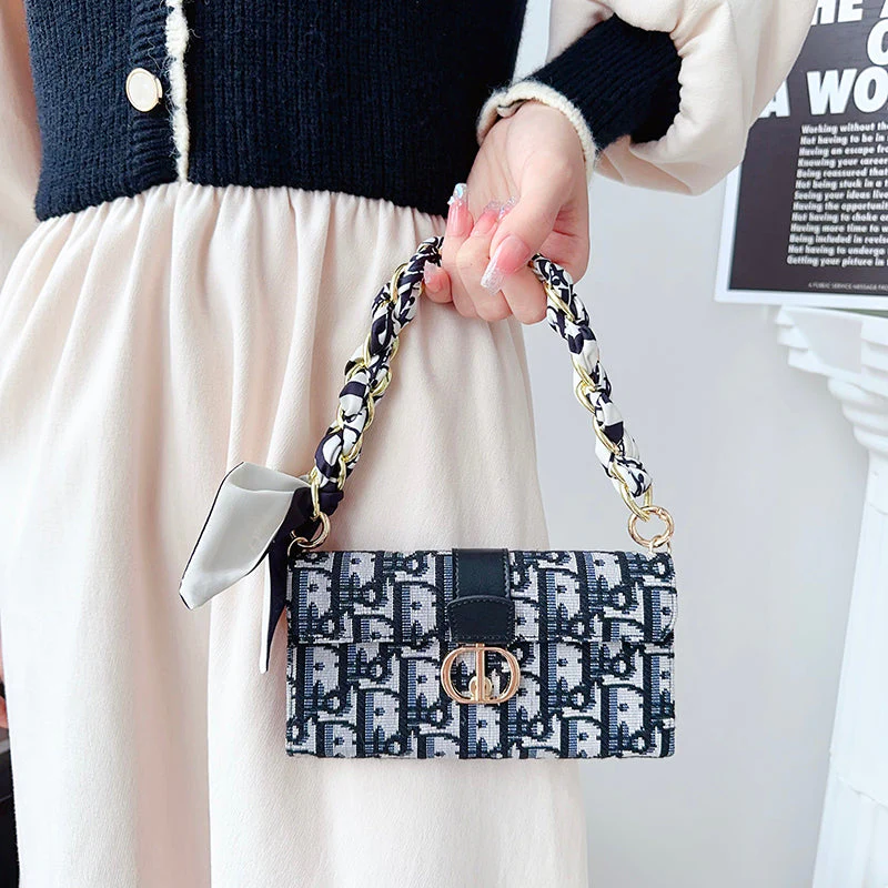 CD Bag Scarves Chain iPhone Case - Wholesale & Influencer