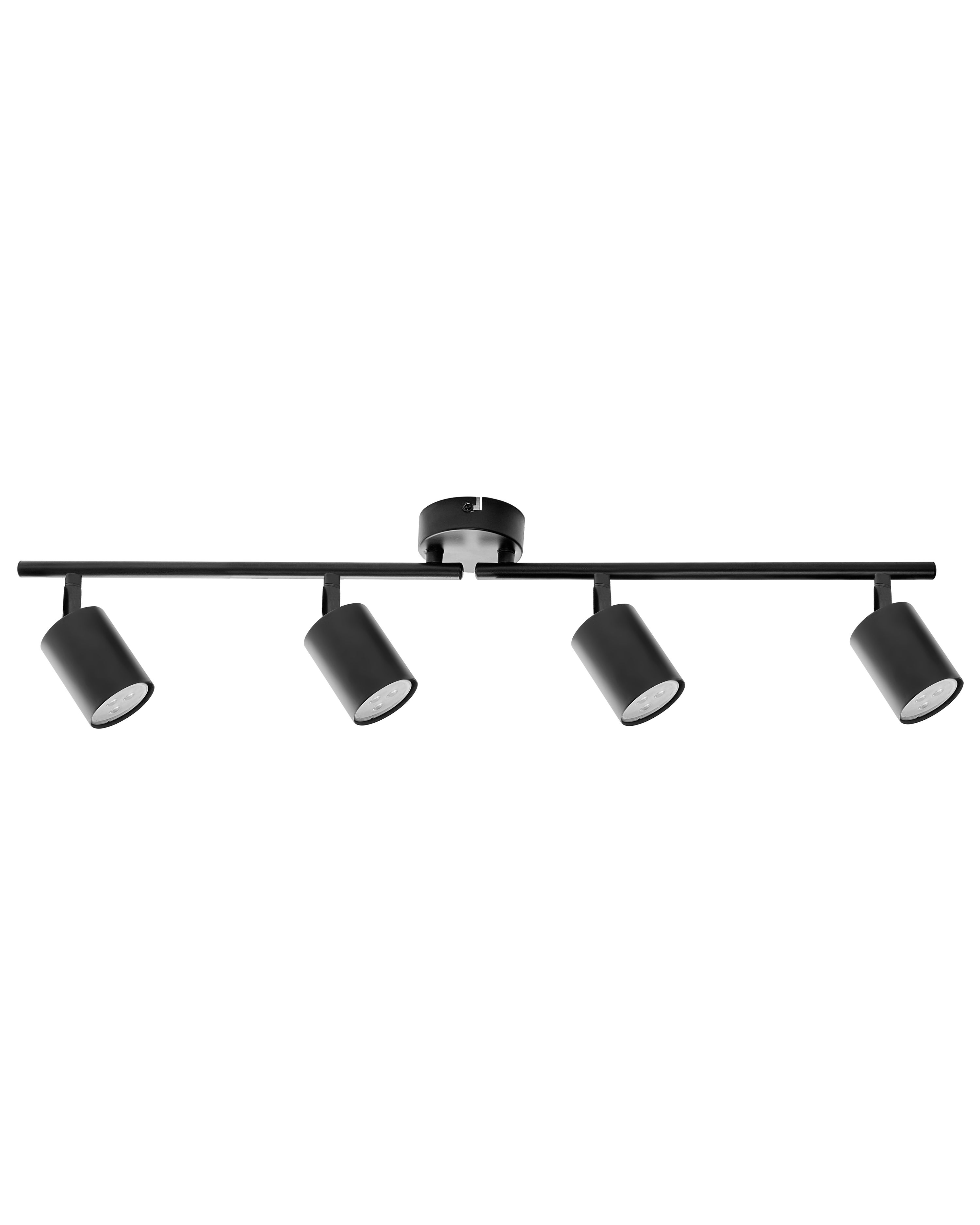 4 Light Spotlight NYANDO Metal Black