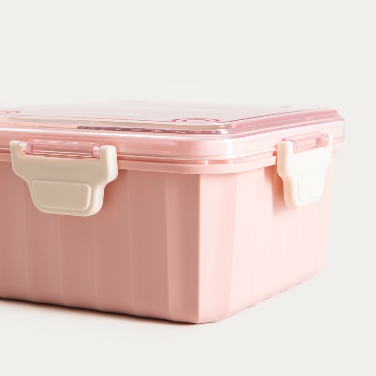 Lunchbox POPPIE z łyżeczką różowy 2.15 l