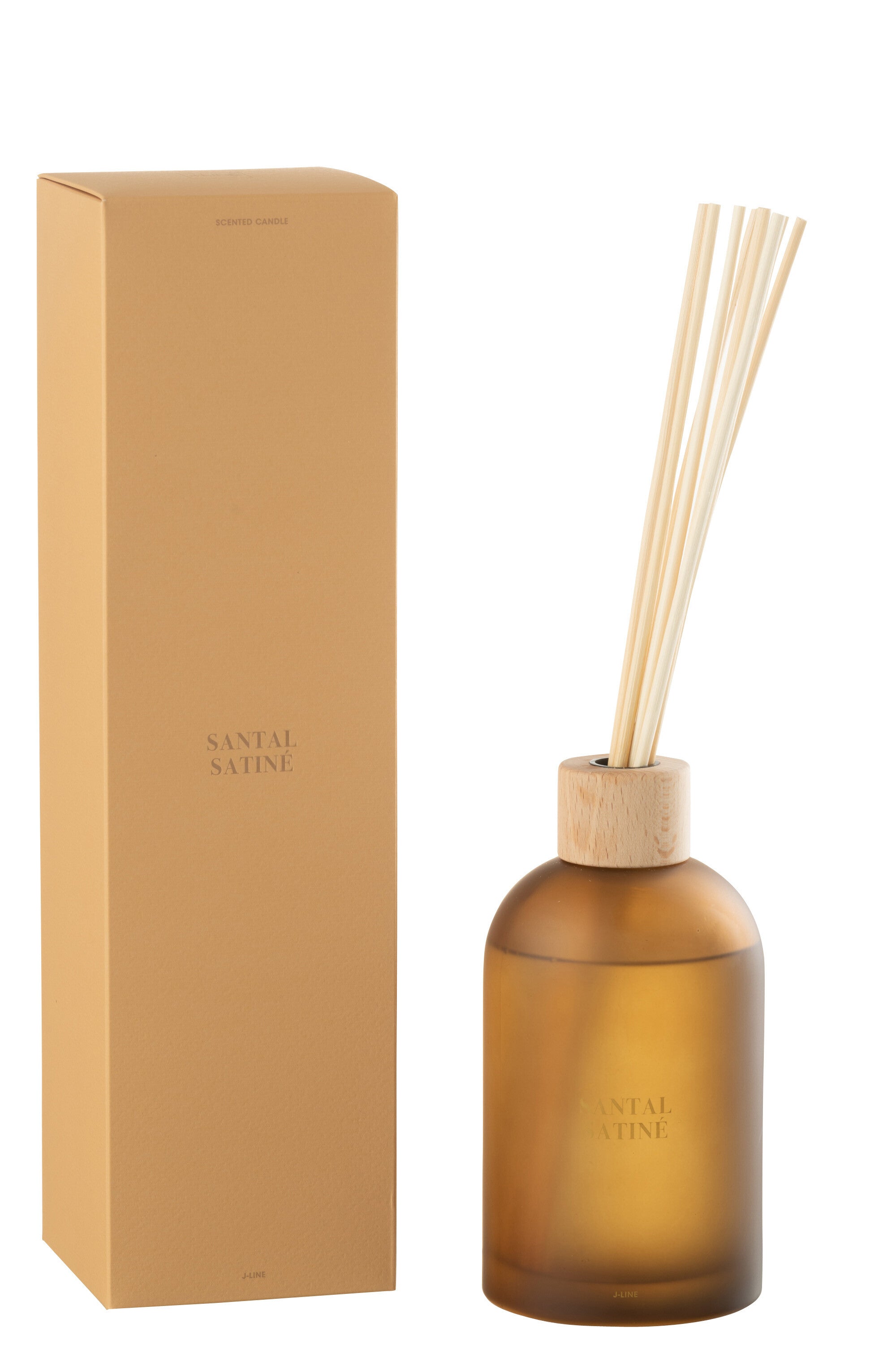 J-Line geurolie Accords Essentiels - Santal Satiné - geel - 550 ml