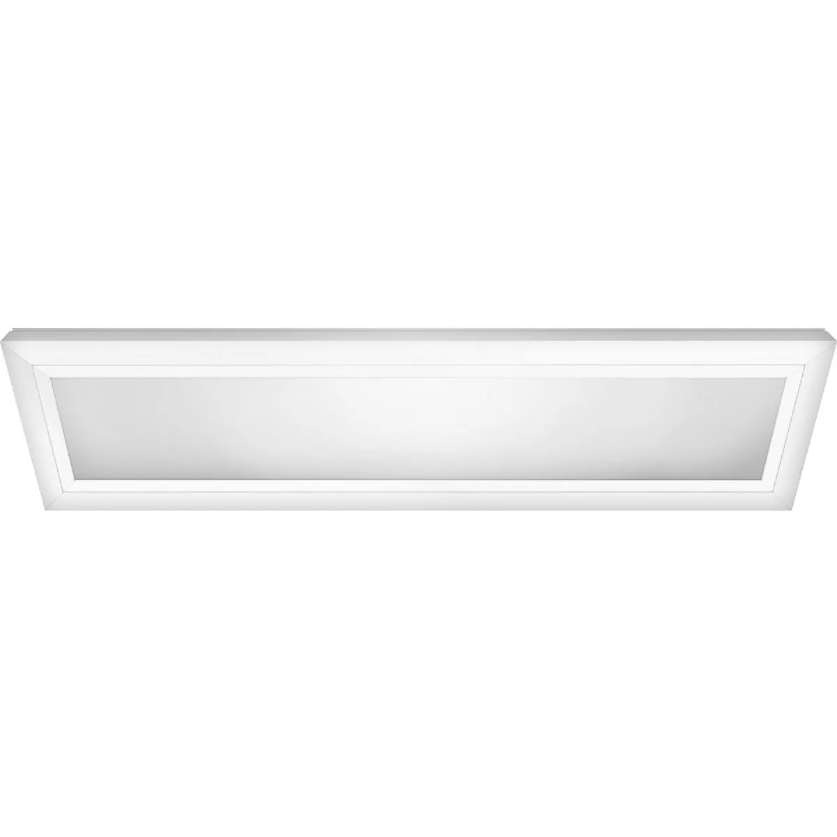 Feit Electric Edge-Lit 6 In. W. x 2 Ft. L. White Dimmable 6-Way LED Flush Mount Light, 950 Lm.
