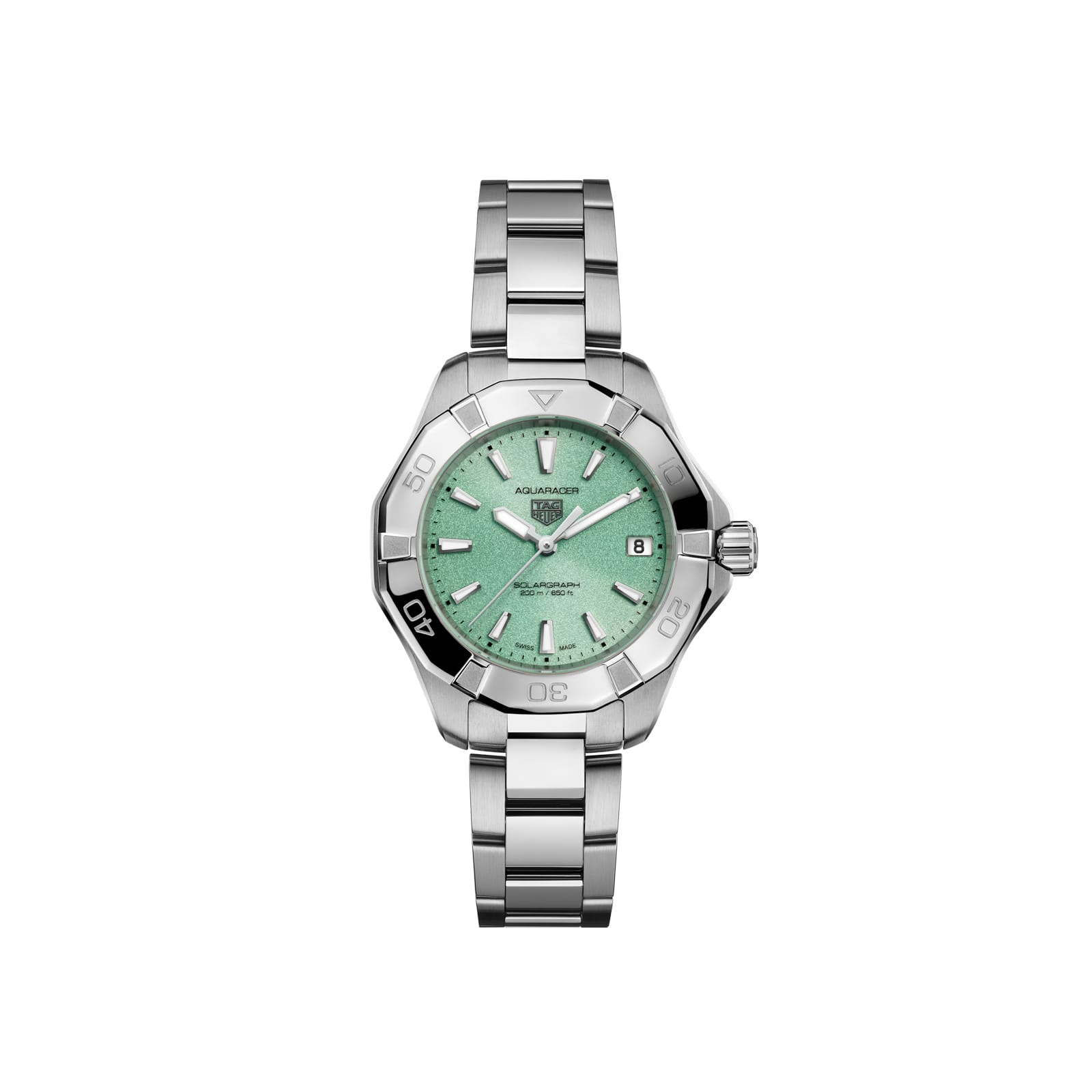 TAG Heuer Replica Watch Aquaracer Professional 200 Solargraph Solar Quartz 34 mm Steel(1:1 replica) - Top club