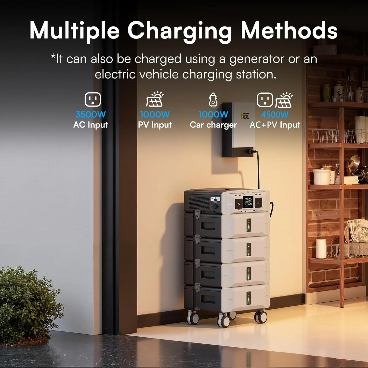 IEE Portable Power Station 5120Wh 120/240V 5000W LFP Battery - SP5000 - Image 7 IEE Portable Power Station 5120Wh 120/240V 5000W LFP Battery - SP5000 - Image 7
