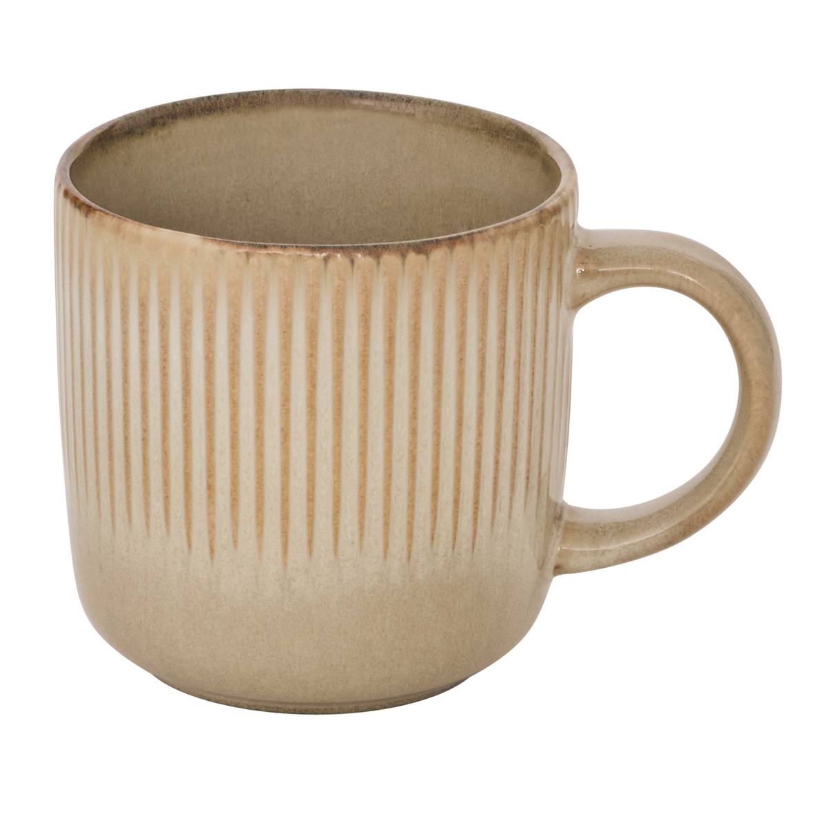 Mug "Chloe" Stoneware (ceramic), 360 ml, Beige
