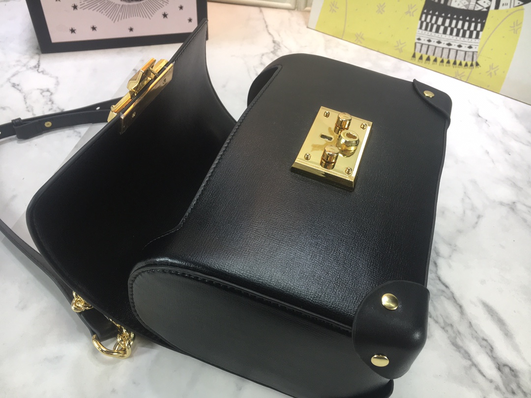 Replica Gucci Padlock Small Bamboo Shoulder Bag 6032211:1High-quality replica