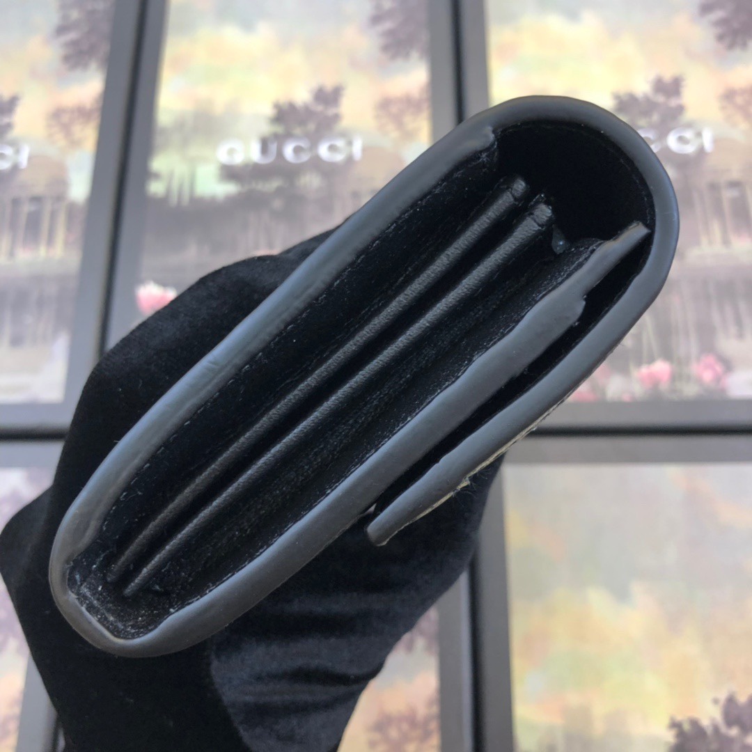 Replica Gucci Aaa-Ophidia Continental Wallet Black1:1High-quality replica