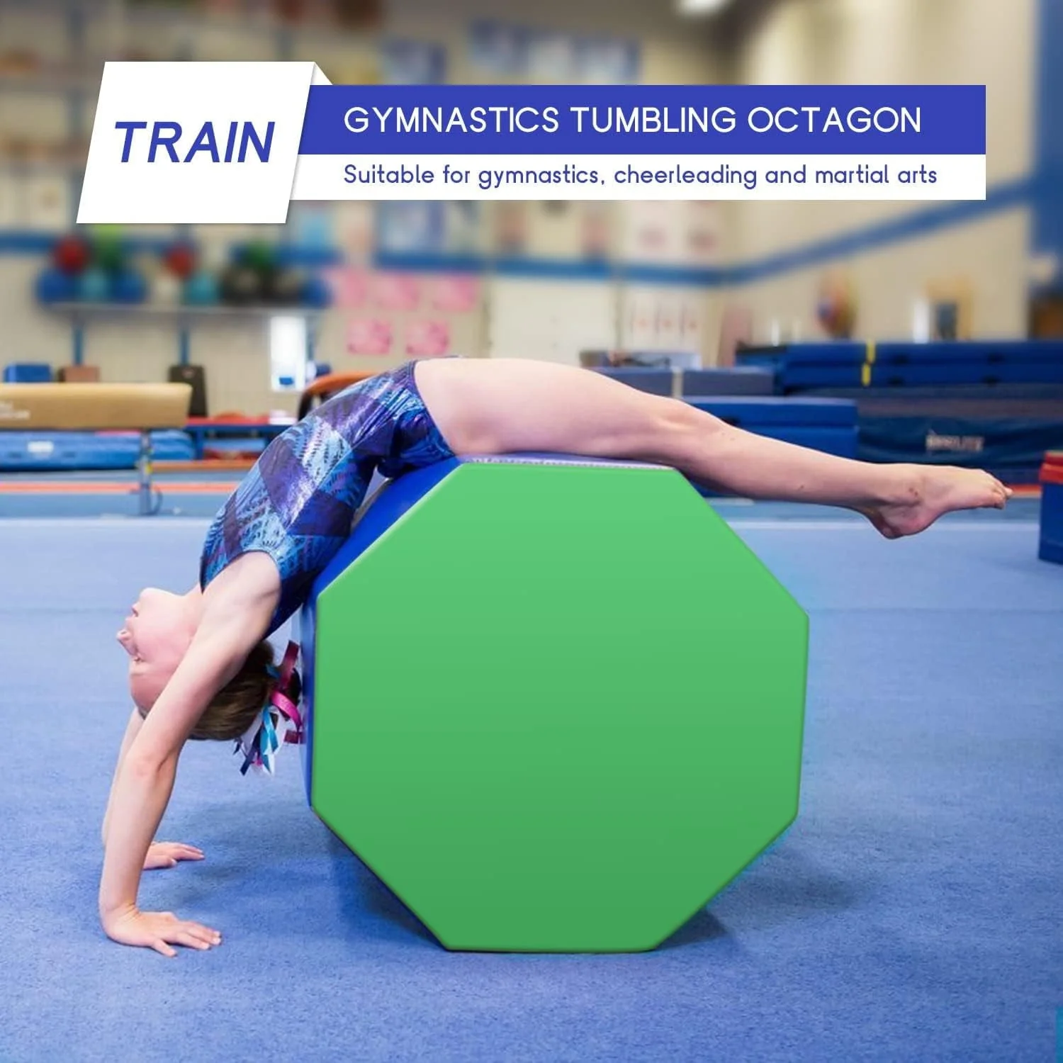 YRLLENSDAN Octagon Tumbler Octagon Mat Gymnastics 24.4